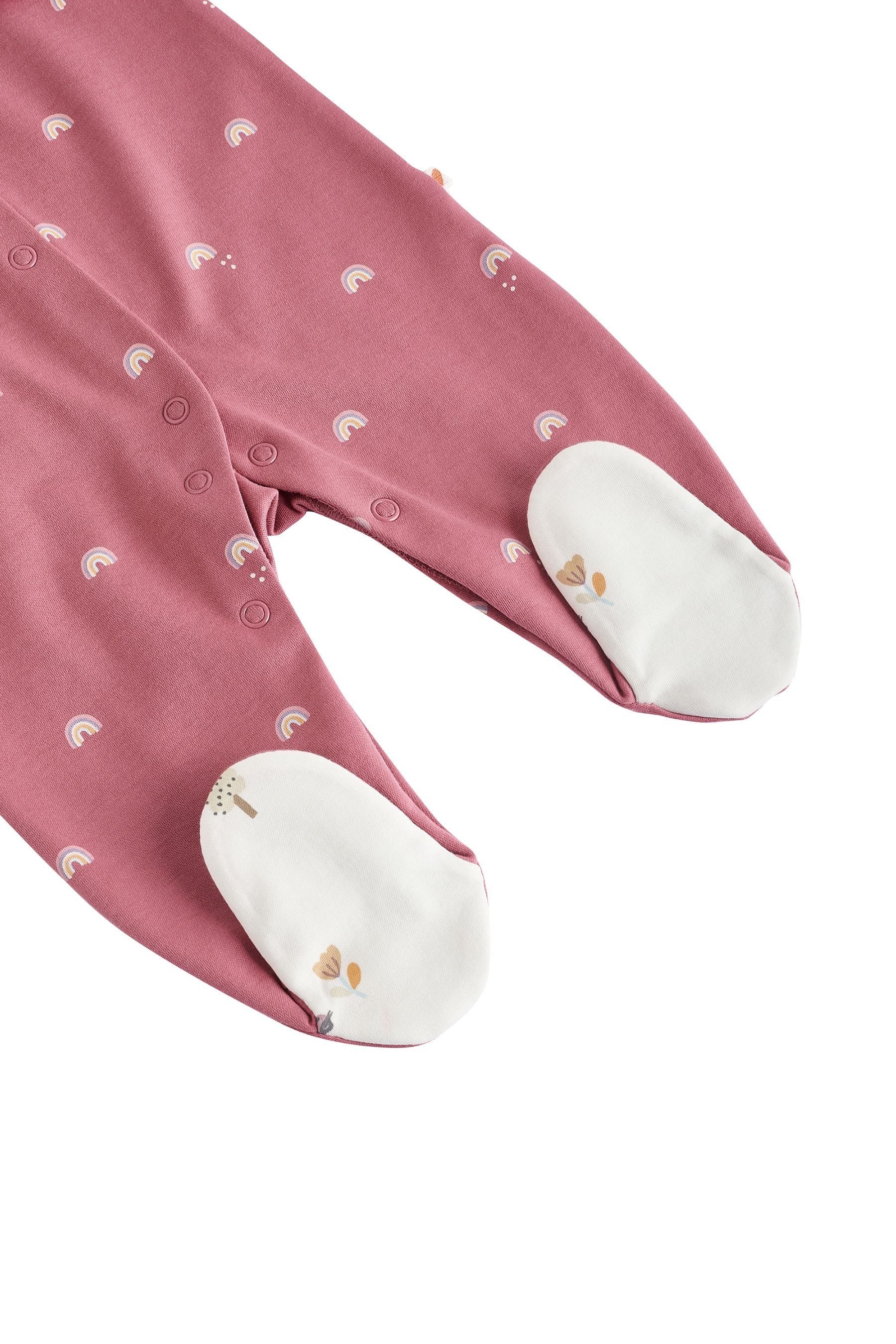 Next Schlafoverall 5er-Pack Babyschlafanzüge aus Baumwolle (5-tlg)