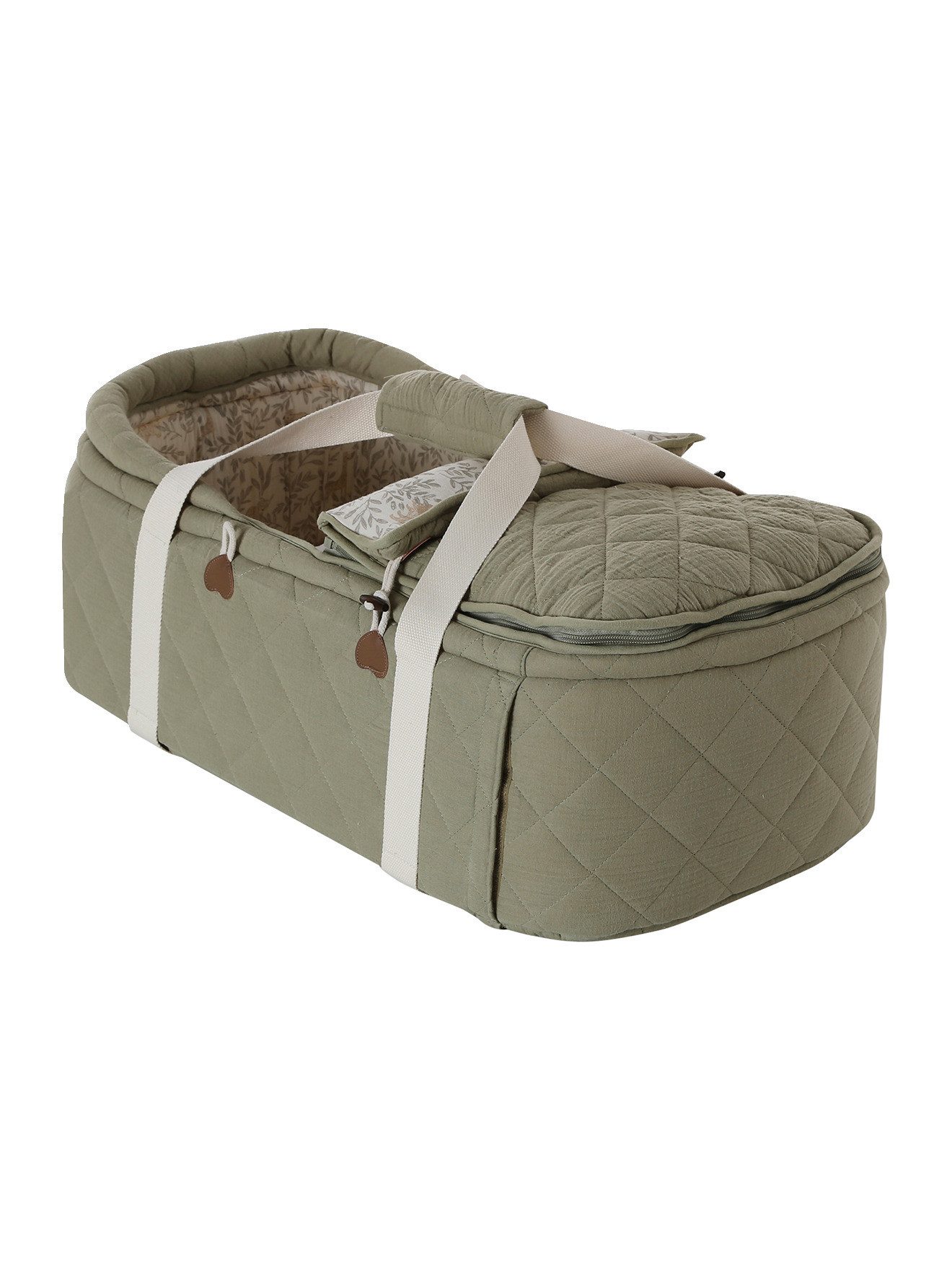 vertbaudet Babytrage Soft-Tragetasche Baby mit Musselin – Bild 3 von 5