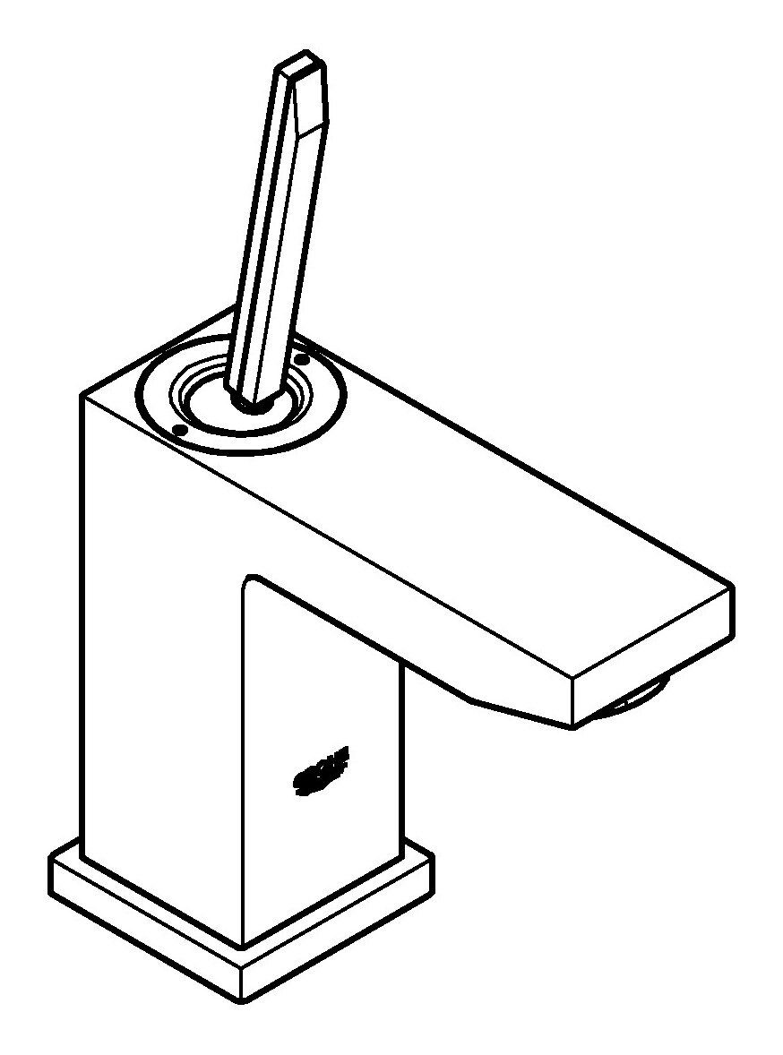 Thumbnail - Grohe Waschtischarmatur Eurocube Joy Eurocube Einhand-Waschtischbatterie S-Size