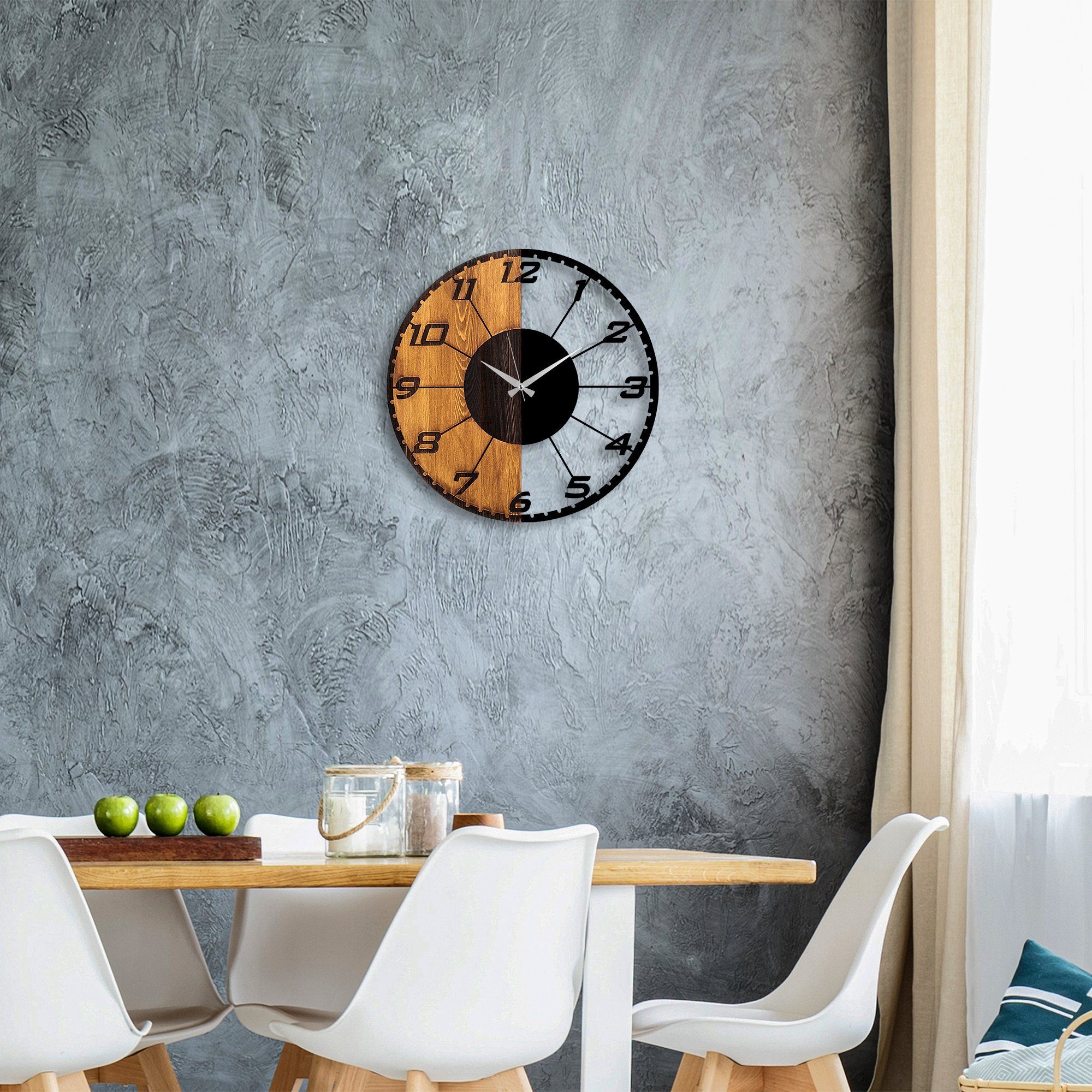 Wallity Wanduhr 100% WOODEN günstig online kaufen