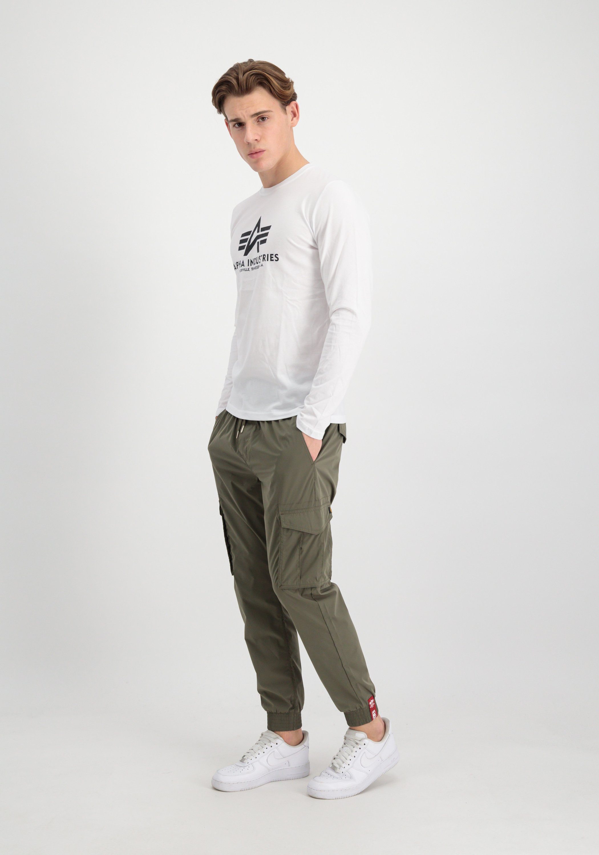 dark Industries Nylon Jogginghose Men - Cargo Alpha olive Cargo Industries Pants Jogger Alpha