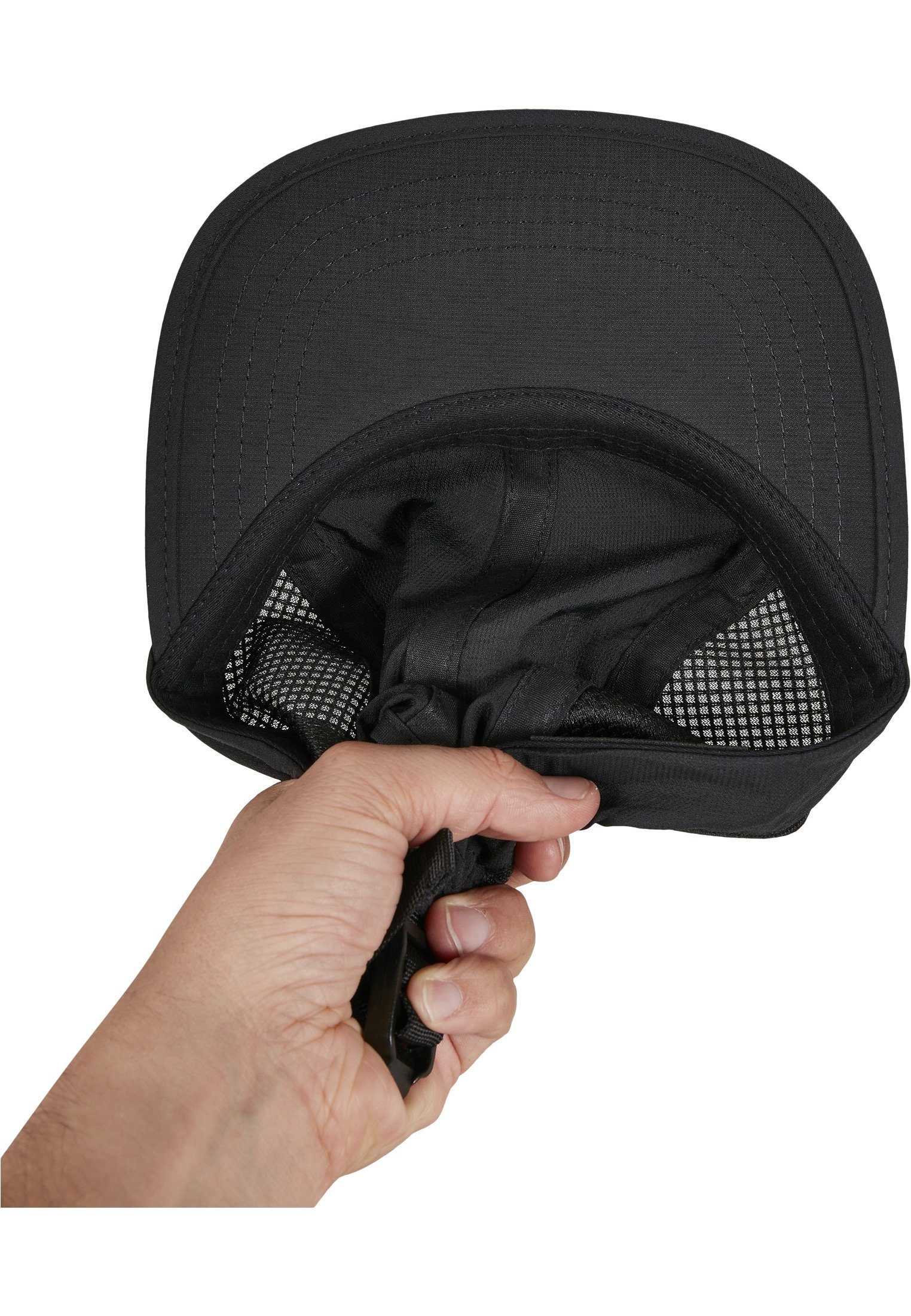 Flex Nylon Snapback Cap black Flexfit