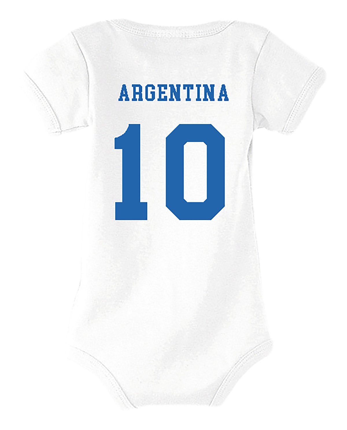 Designz Baby Argentinien mit Youth trendigem Strampler Motiv Body Kinder Kurzarmbody
