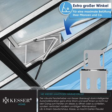 KESSER Fensteröffner, Automatischer Fensteröffner für Gewächshaus 7,5 kg Hubkraft