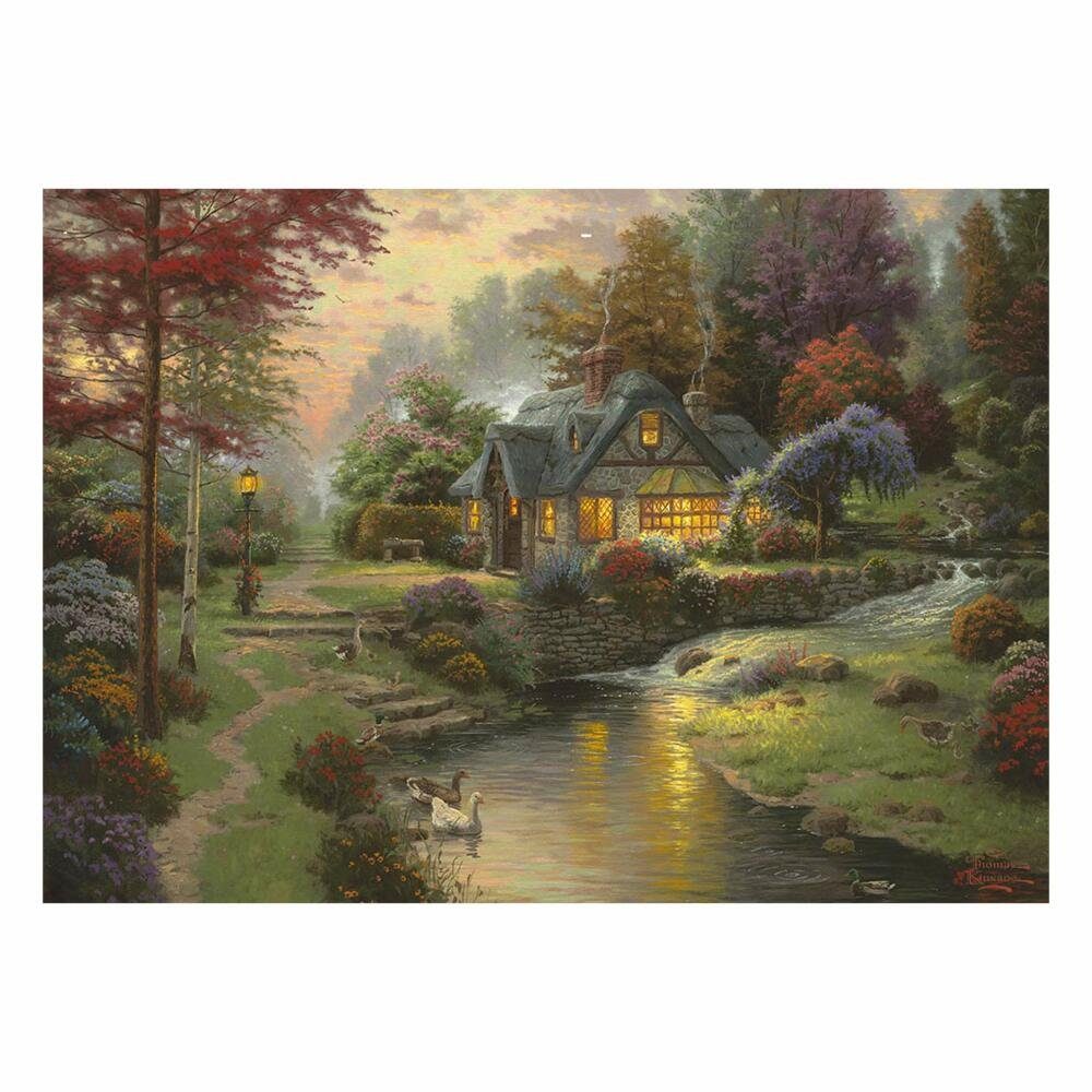 Schmidt Spiele Puzzle Friedliche Abendstimmung 1000 Puzzleteile Thomas Kinkade