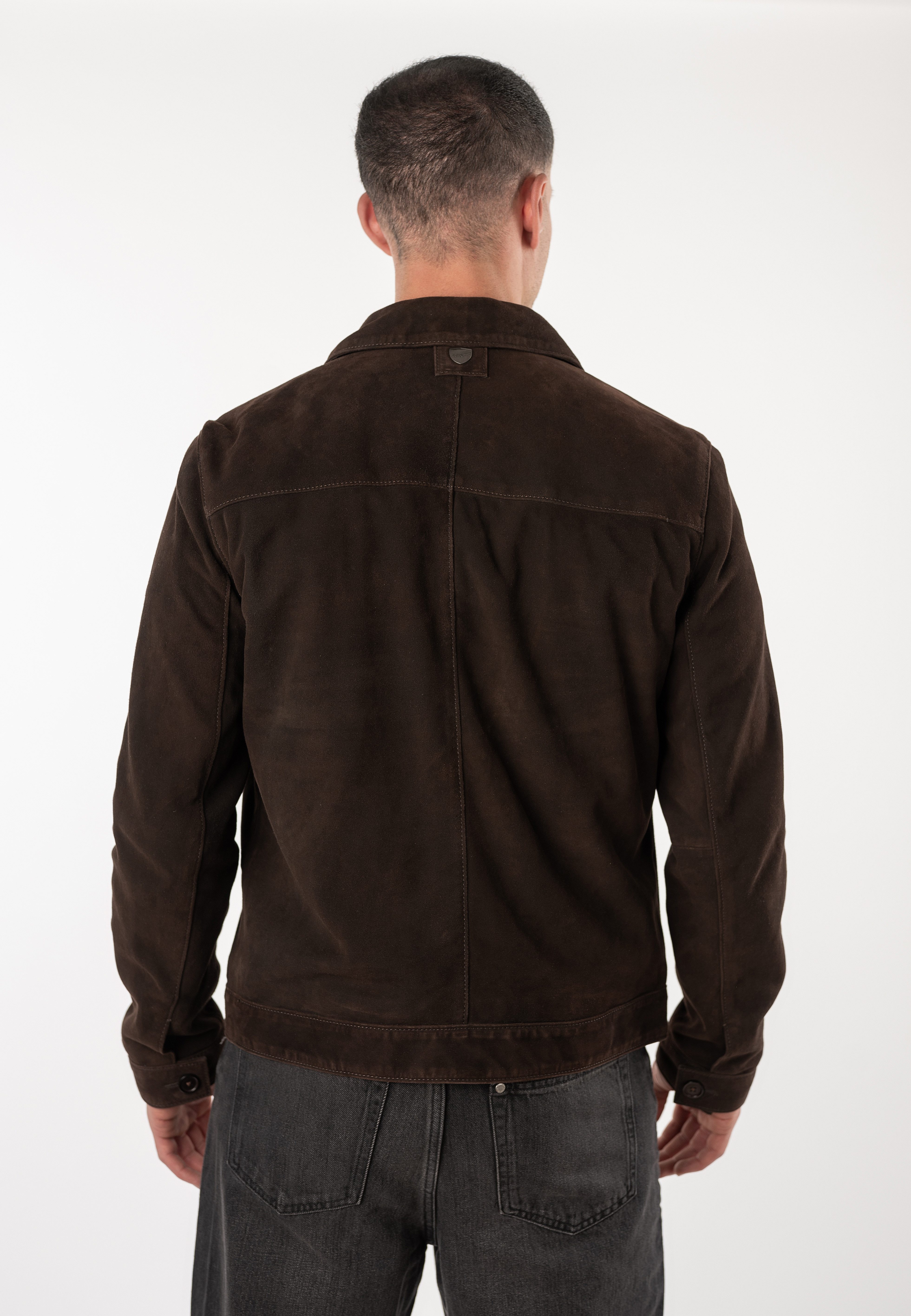 Mauritius Hemdjacke MMYukkon (mauritiusHerren26) aus Leder, Regular Fit – Bild 4 von 5
