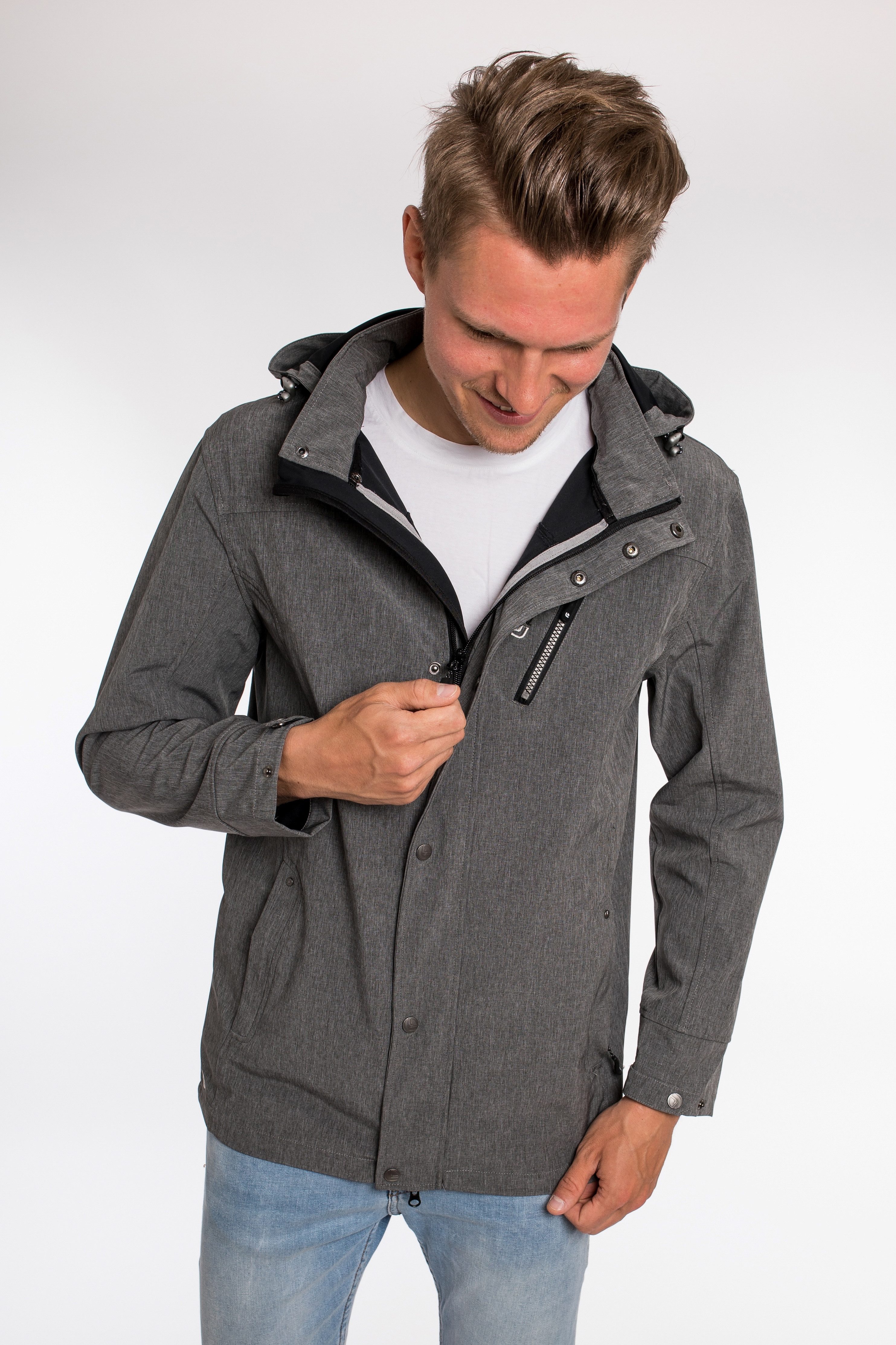 DEPROC Active Softshelljacke ELLIOT PEAK MEN auch in Großen Größen erhältlich