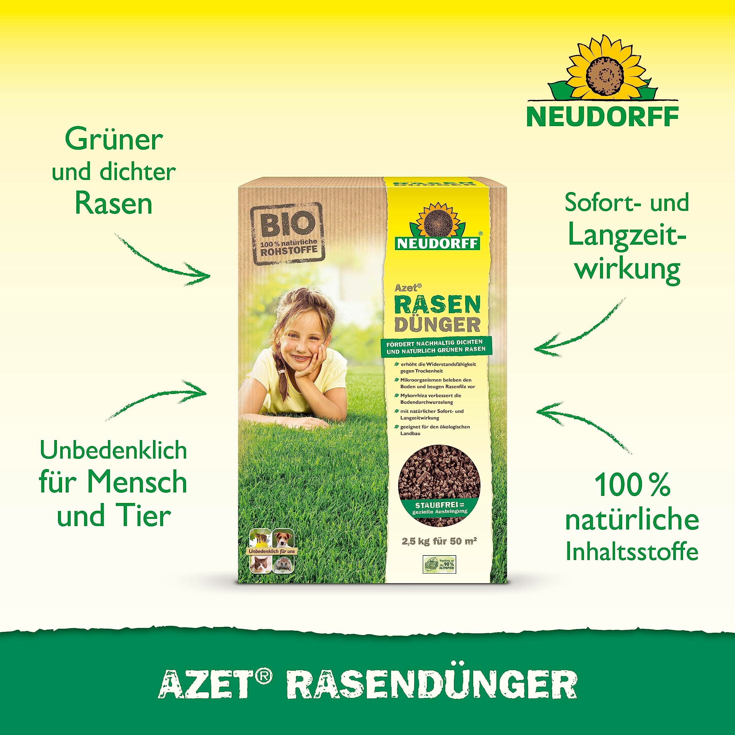 Neudorff Rasendünger Azet Bio RasenDünger für günstig online kaufen