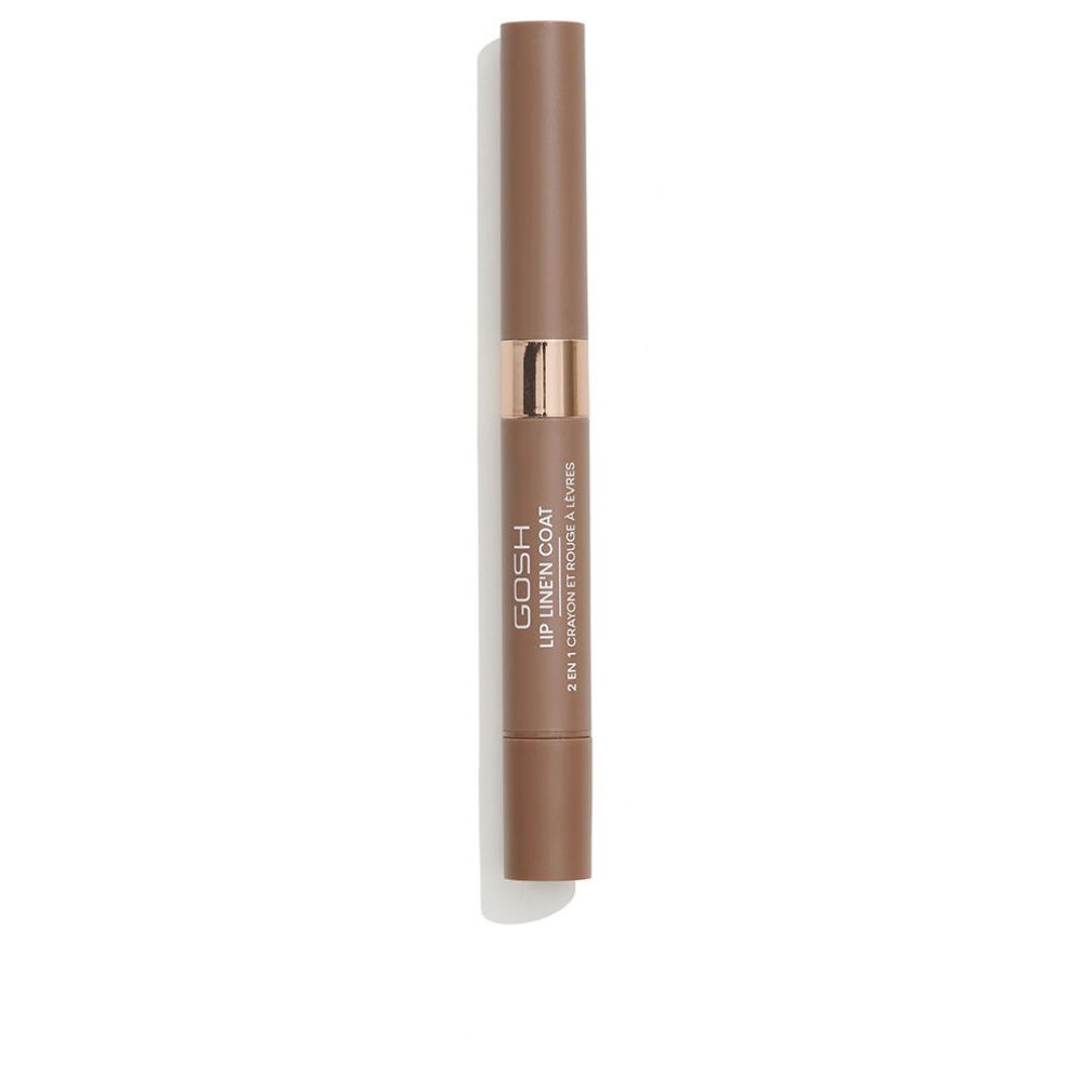 GOSH Lippenstift LIP LINE'N COAT 2 in 1 Lippenstift #004-Caramel Toffee 2 ml