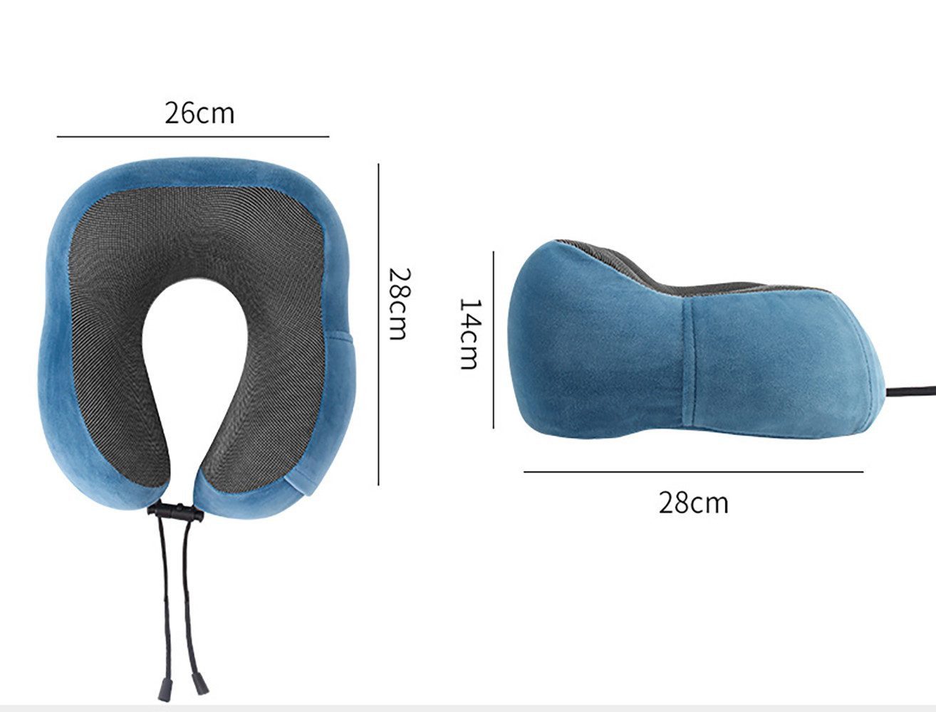 LIANNA Nackenkissen Nackenkissen Memory Foam Einfache Lagerung, Set, 1-tlg., Nackenkissen Memory, U-förmiges Reisekissen ein wesentliches Produkt für die Reise