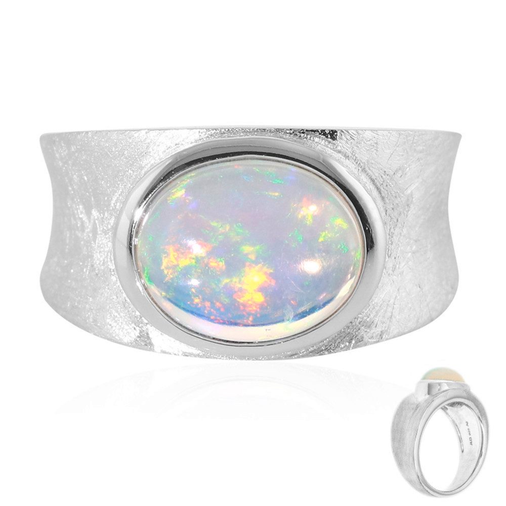 Cavill Solitärring Cavill Welo Opal Ring 1,55 Ct Sterlingsilber Ovaler Cabo günstig online kaufen
