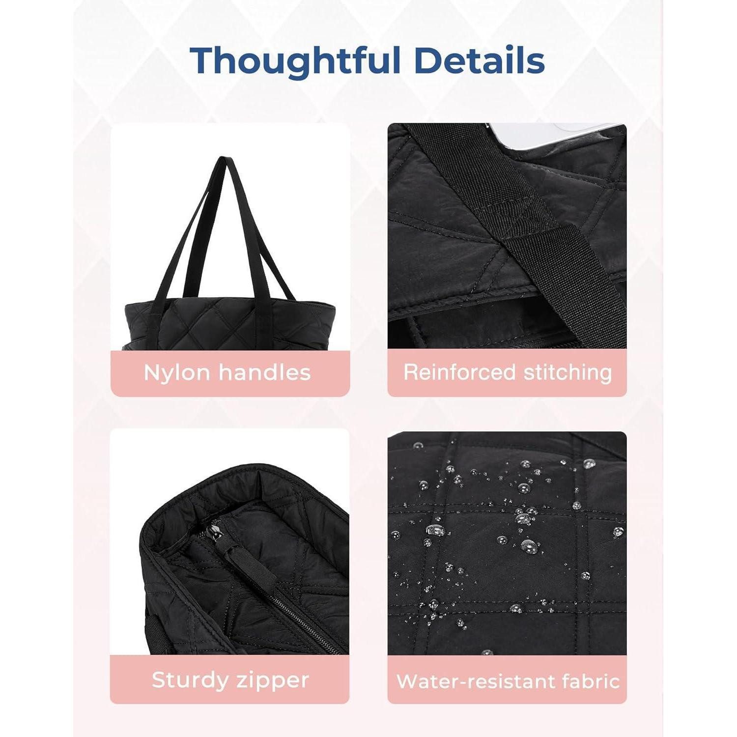 LuxusKollektion Reisetasche Große Handtasche Damen Wasserdicht 24L Reise Fitness Sporttasche