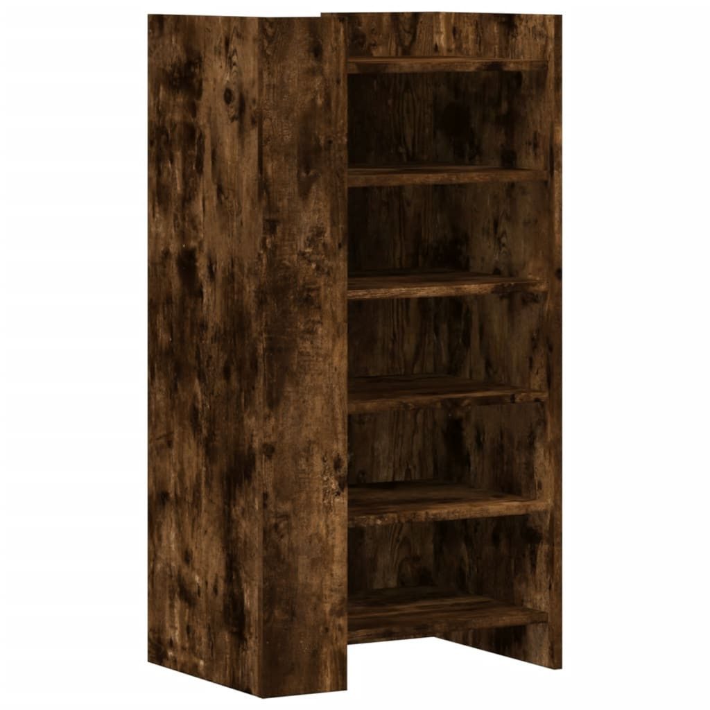 vidaXL Schuhregal Schuhschrank Räuchereiche 52x37,5x100 cm günstig online kaufen