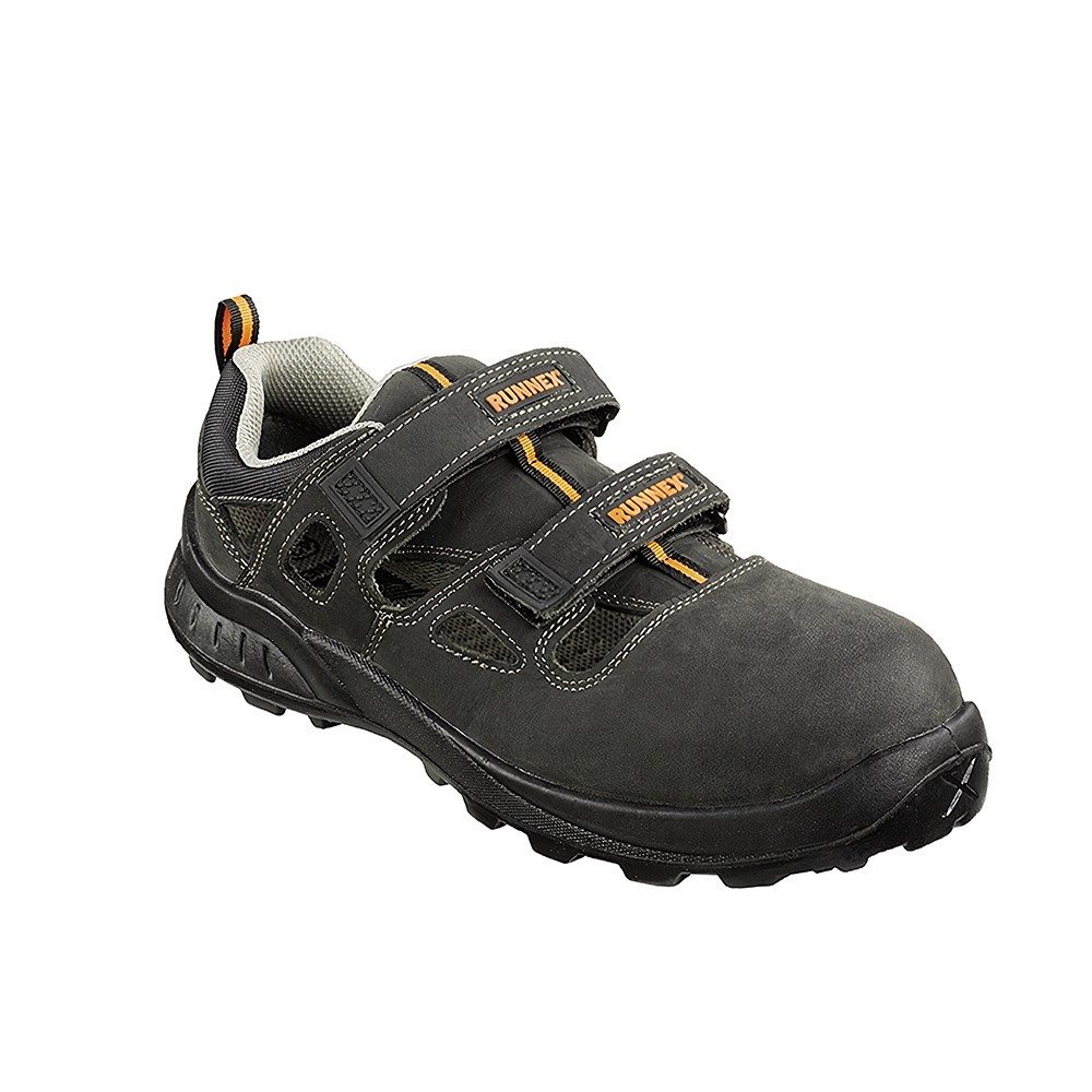 RUNNEX S1-Sicherheitsklettsandale Teamstar Sicherheitsschuh