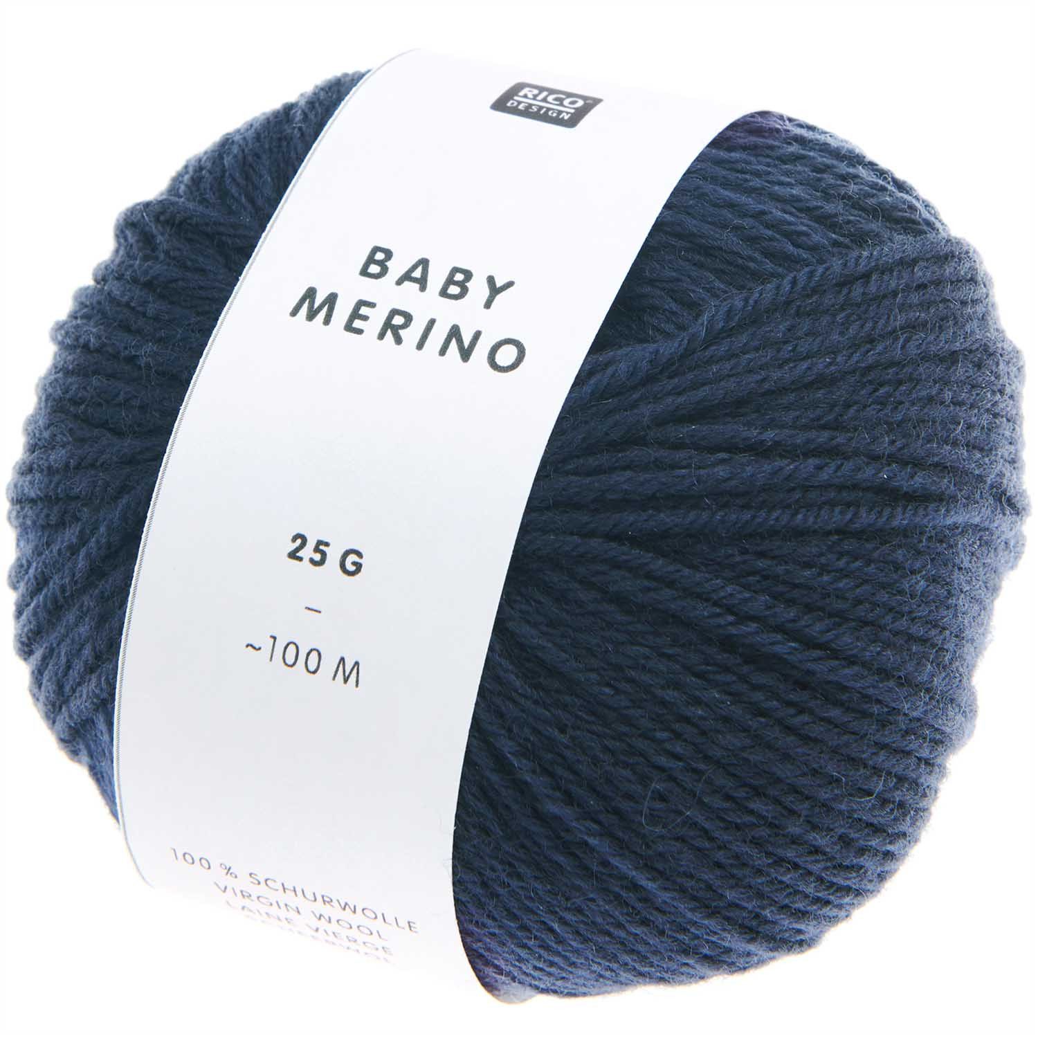 rico Baby Merino Häkelwolle, 100 m