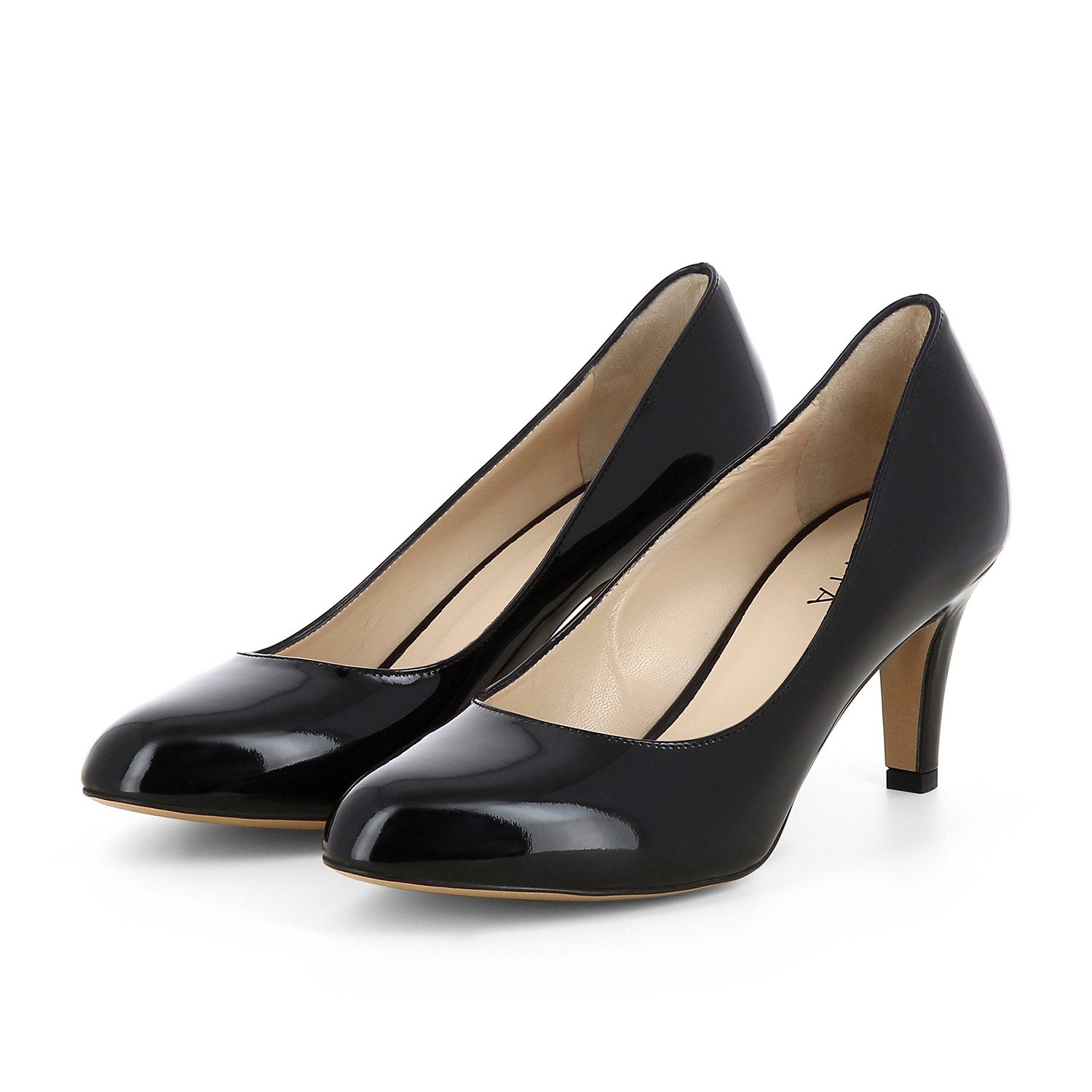 Evita BIANCA Pumps (Paar, Kunstledersohle) Handmade in Italy