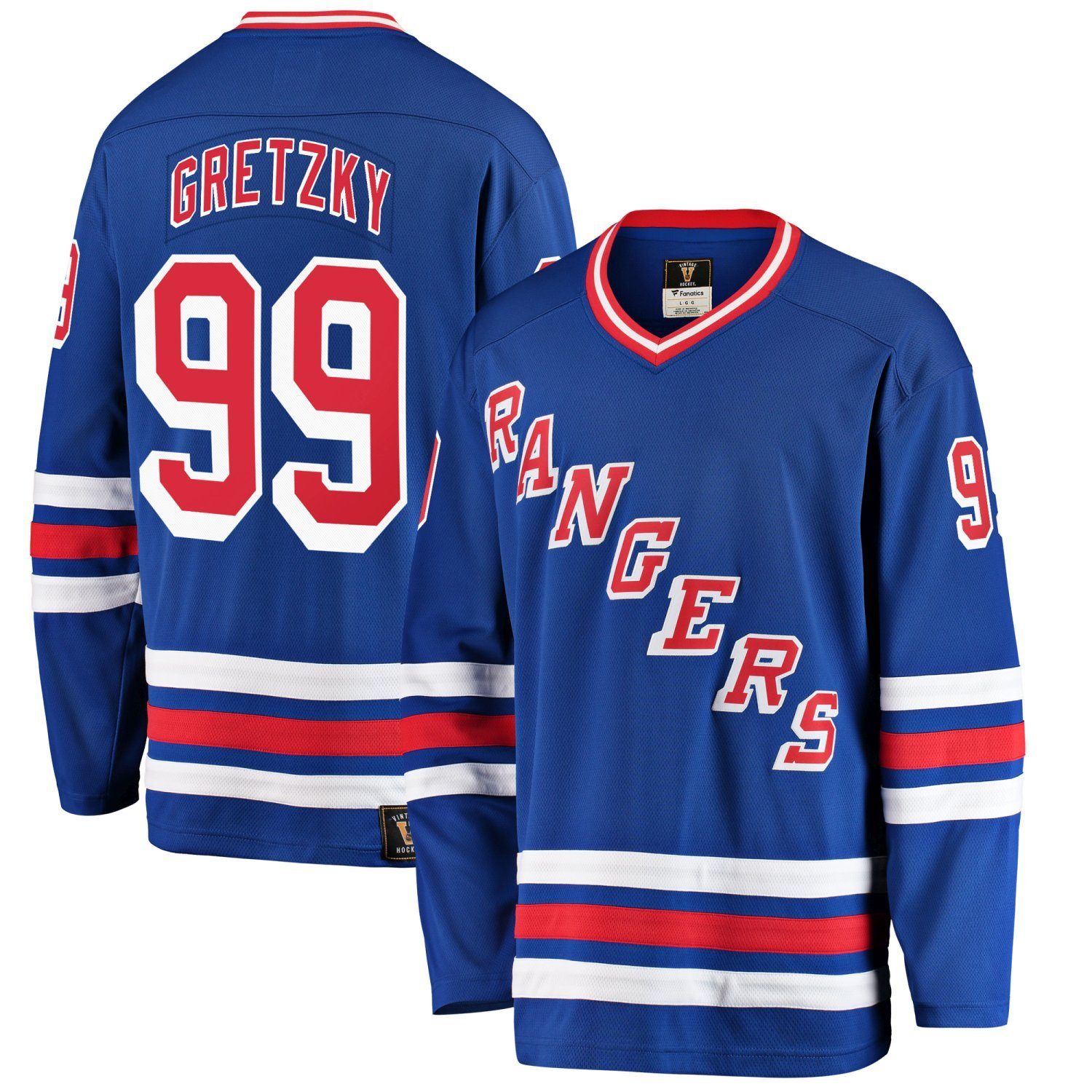 Breakaway #99 Fanatics Rangers Gr Jersey New NHL Eishockeytrikot Retro York