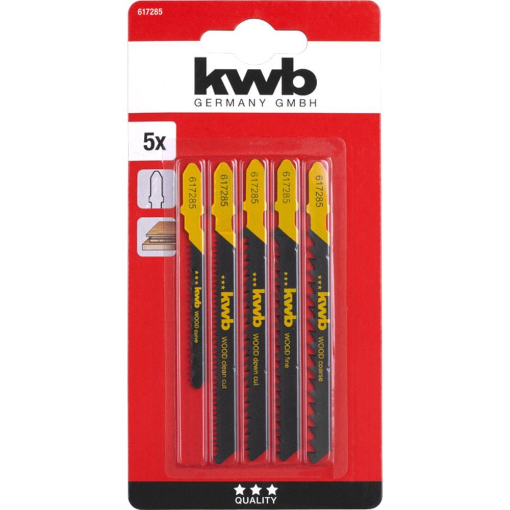 kwb Stichsägeblatt kwb 617285 Stichsägeblatt-Set für günstig online kaufen