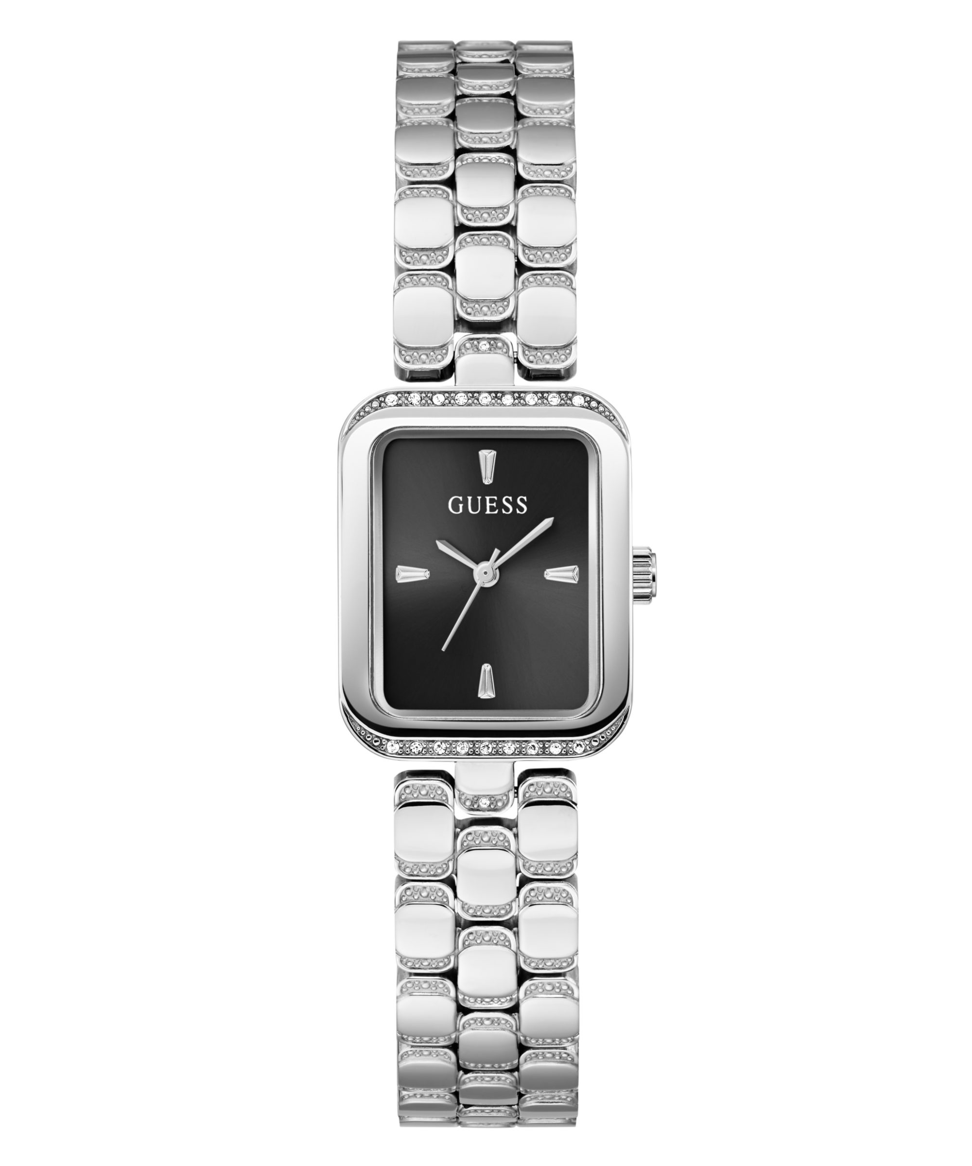 Guess Quarzuhr ISLA GW0865L7, Armbanduhr, Damenuhr, Edelstahlarmband, analog