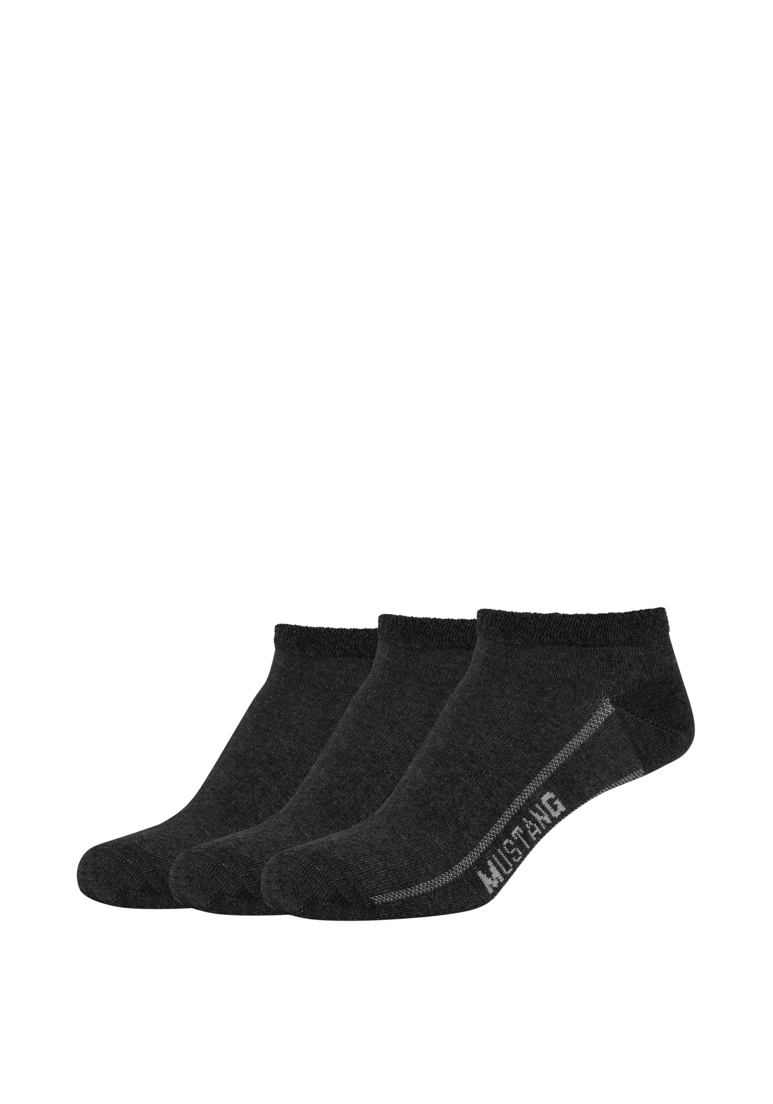 MUSTANG Kurzsocken casual (6-Paar) mit elastischem Komfortbund