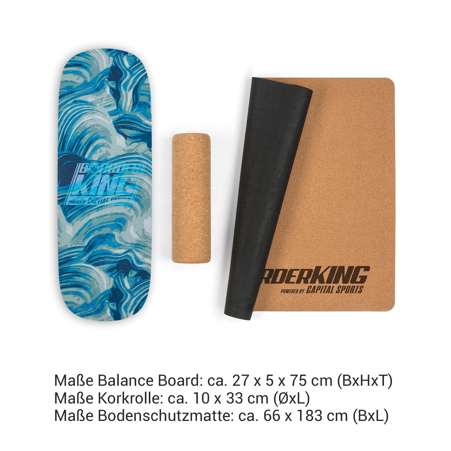 Ball Indoorboard BoarderKING Flow Waves Half