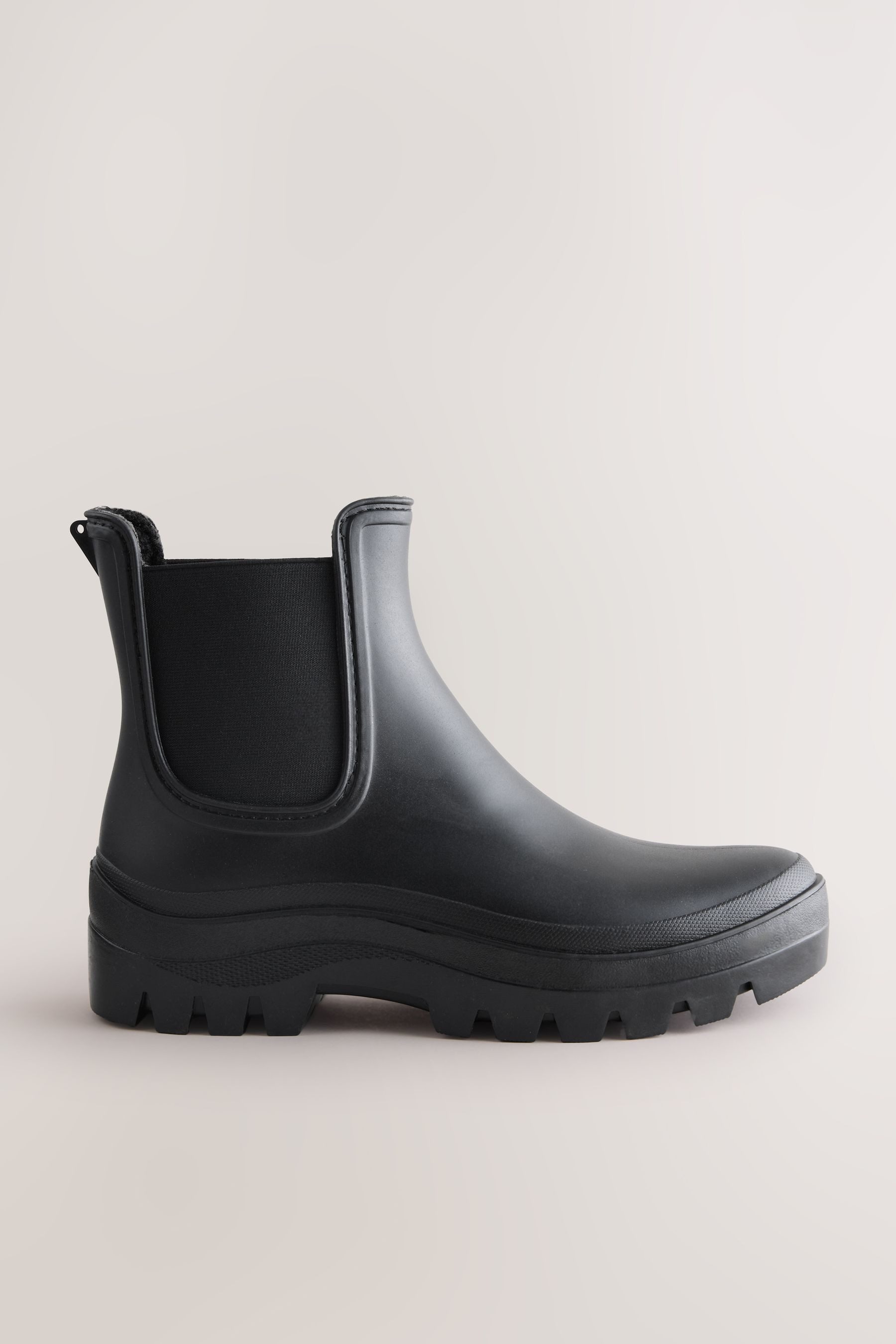 Next Chelsea-Gummistiefel mit Kunstfellfutter Gummistiefel (1-tlg)