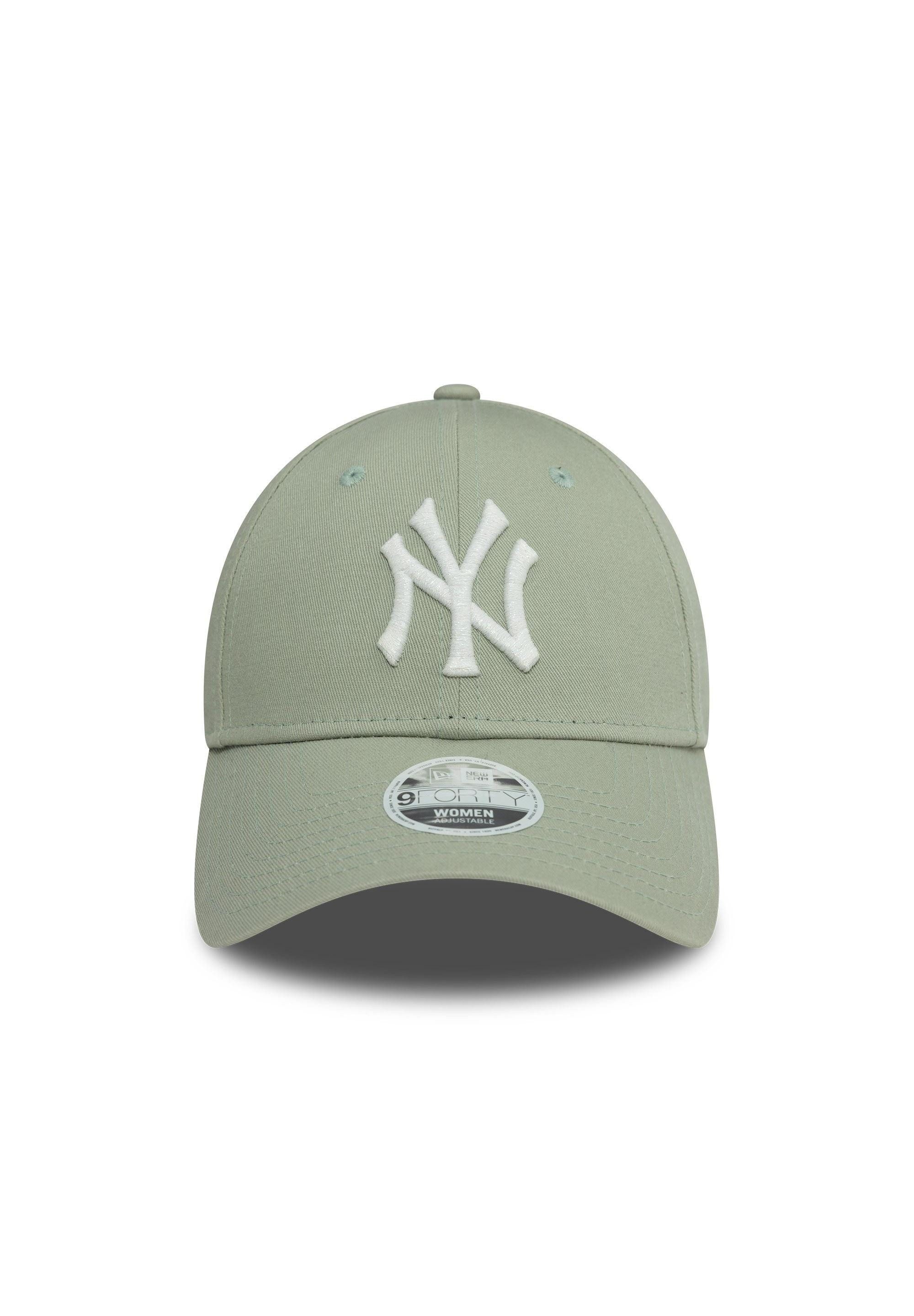 New Era Baseball Cap New York Yankees MLB Metallic Logo Grün 9Forty Verstel günstig online kaufen