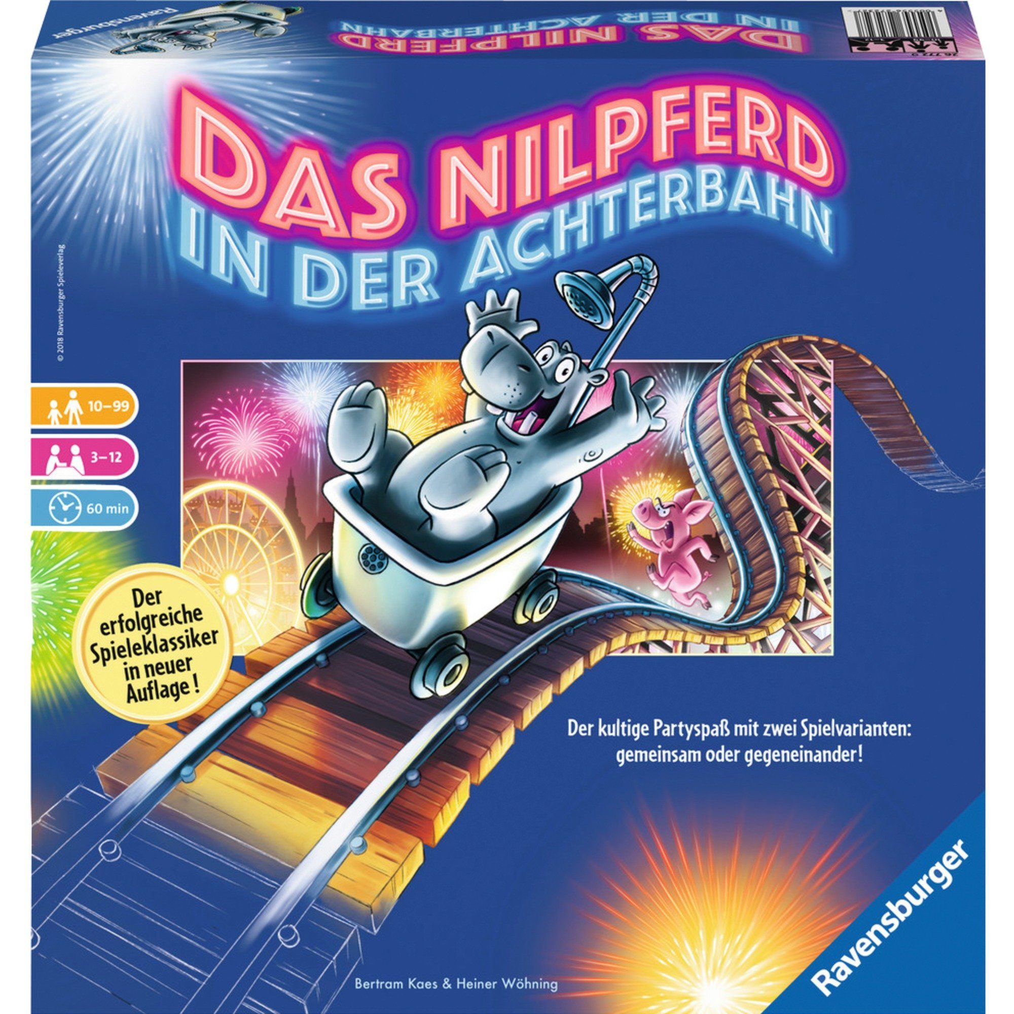 Ravensburger Spiel Ravensburger Das Nilpferd in der Achterbahn