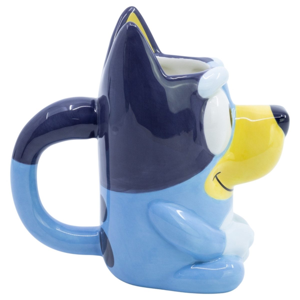 Bluey Tasse 3D Tasse 280 ml – Keramikbecher in Geschenkbox mit Charakterdesign, 1-tlg.