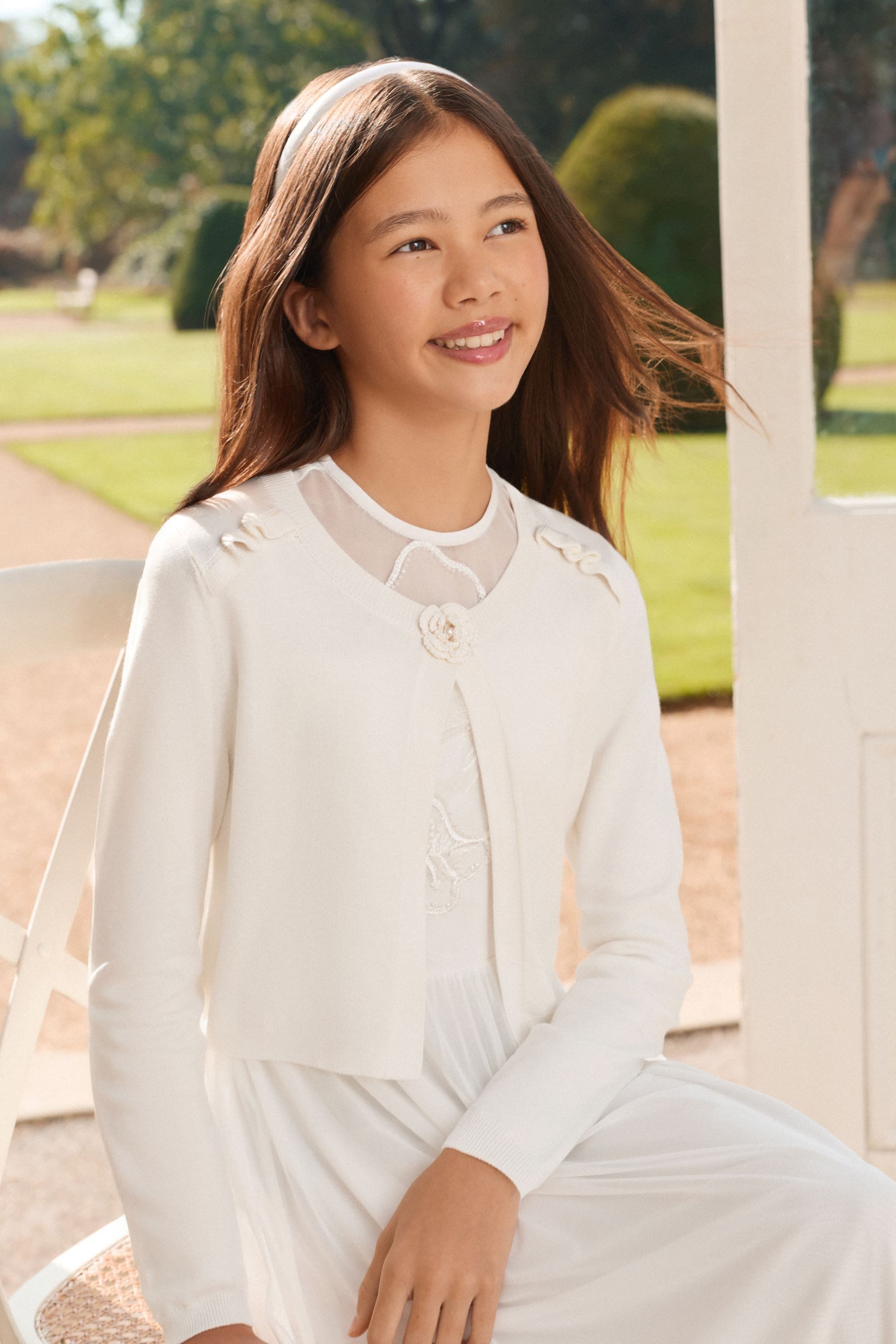 LIPSY Strickjacke Lipsy Festliche Bolero-Strickjacke (1-tlg)