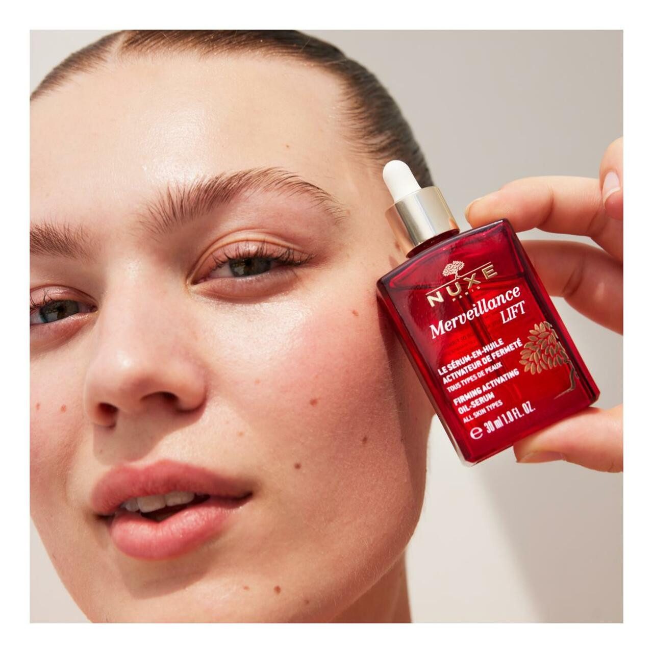 Nuxe Gesichtsserum Merveillance Lift Öl-Serum, für Alle Hauttypen