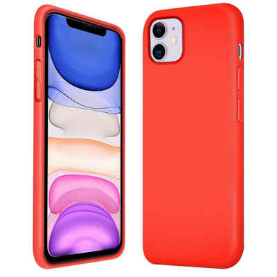 CoolGadget Handyhülle Silikon Colour Series Slim Case für Apple iPhone 11 6,1 Zoll, Hülle weich Handy Cover für iPhone 11 Schutzhülle