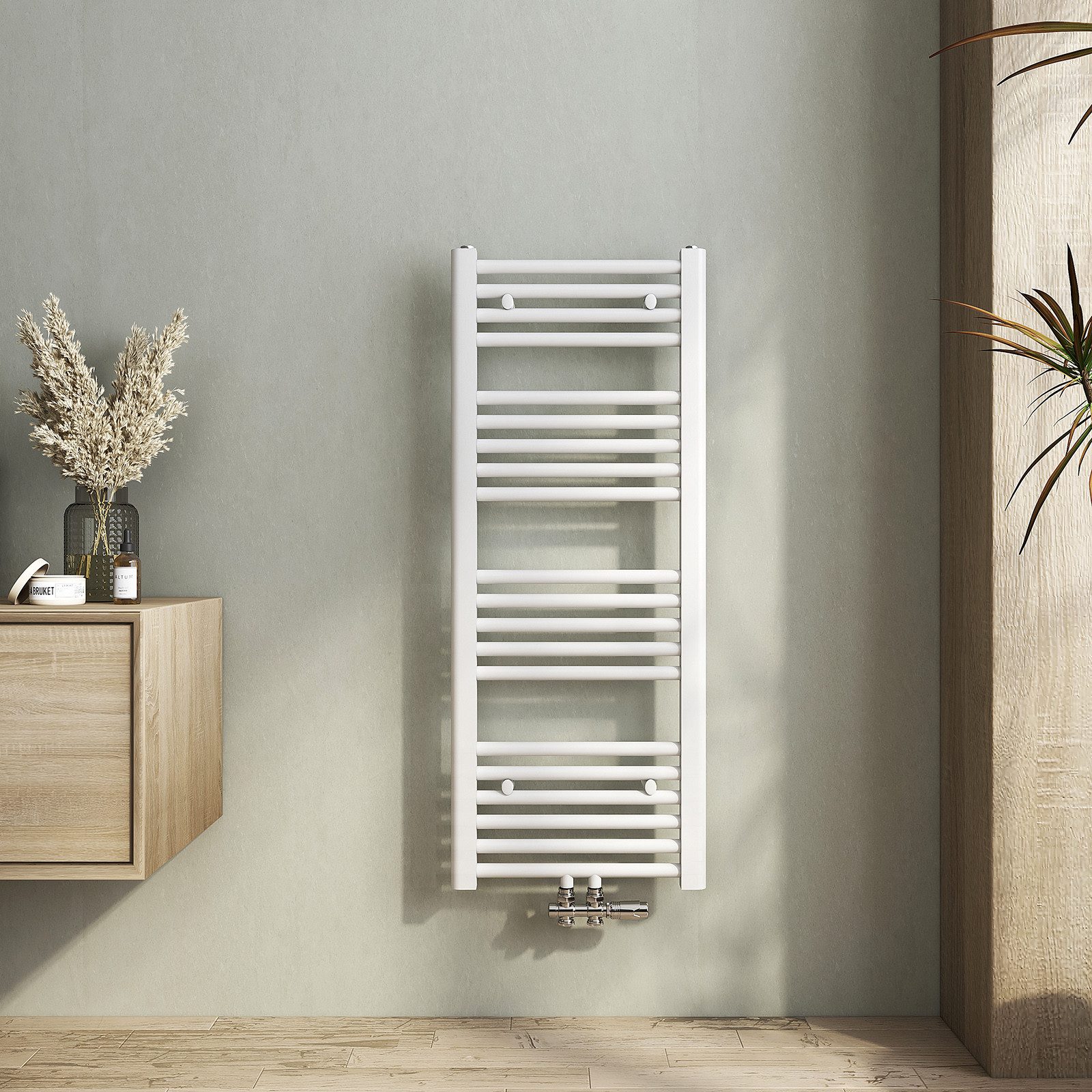 MEYKOERS Badheizkörper Handtuchwärmer Klein Mittleanschluss Seitenanschluss günstig online kaufen