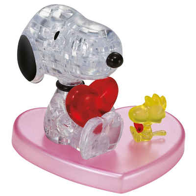 HCM KINZEL 3D-Puzzle Crystal Puzzle Snoopy in Love, Puzzleteile
