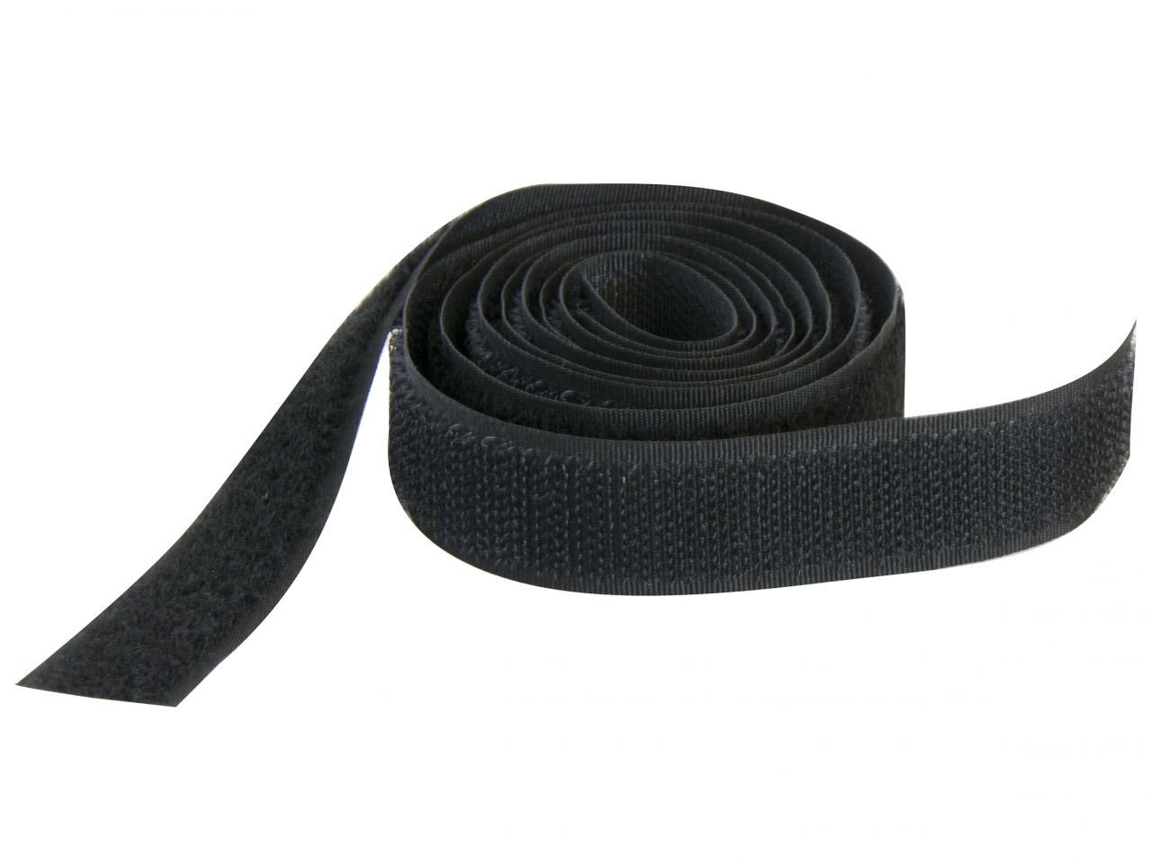 Nespoli Nespoli x 2 60 cm, Klebehaken schwarz Klettband