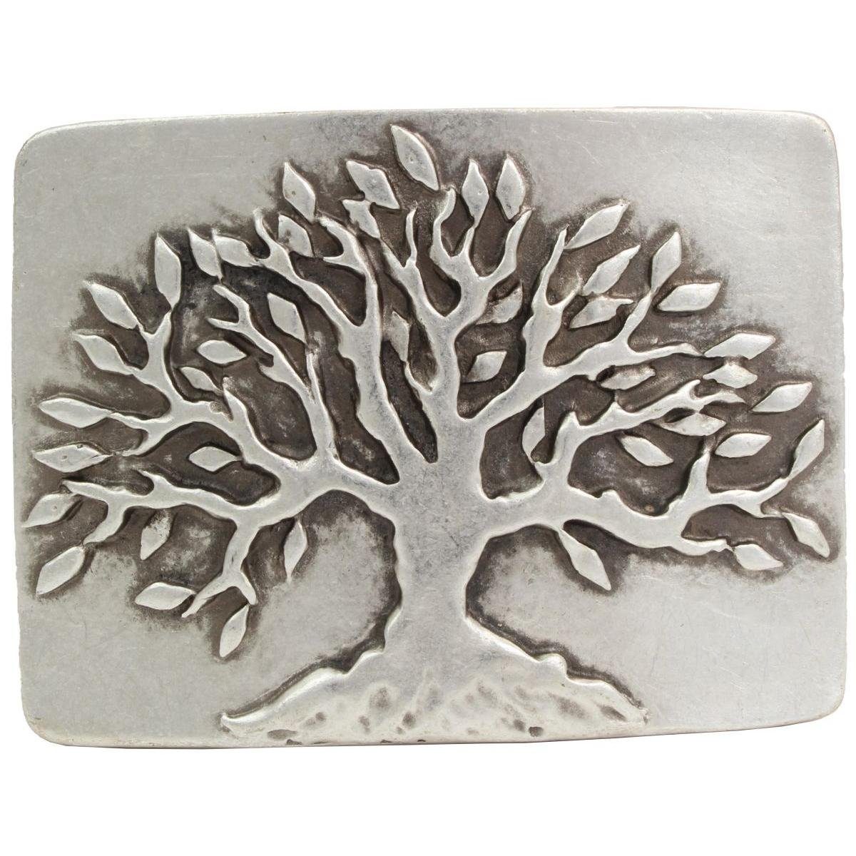 BELTINGER Gürtelschnalle Tree of Life 4,0 cm - Buckle Wechselschließe Gürtelschließe 40mm - Gür (1-St)