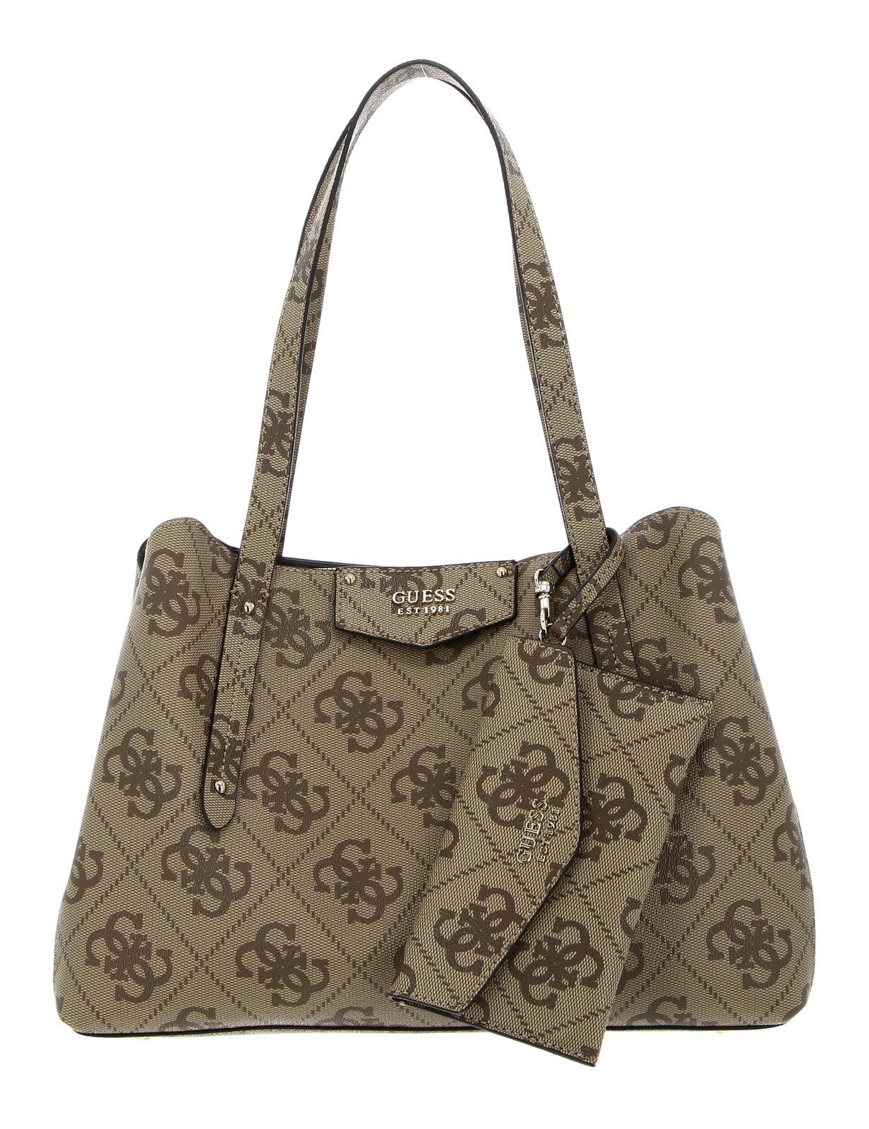 Guess Schultertasche Eco Brenton (Set, 2-tlg) günstig online kaufen