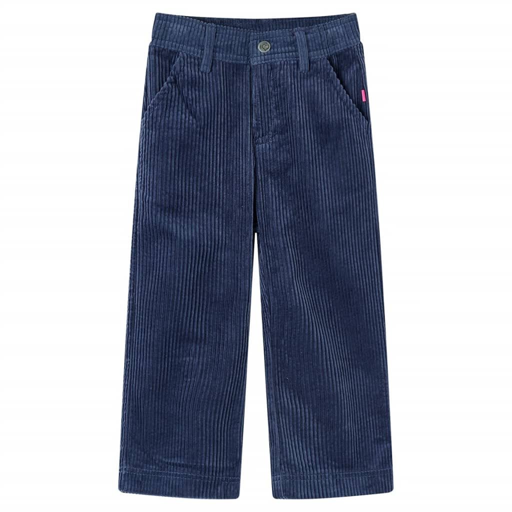 Cordschlupfhose Kinderhose Cord Marineblau 116