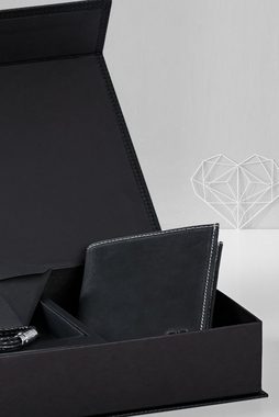 dc Dericompany Brieftasche Premium Geschenkebox Portemonnaie Lederarmband