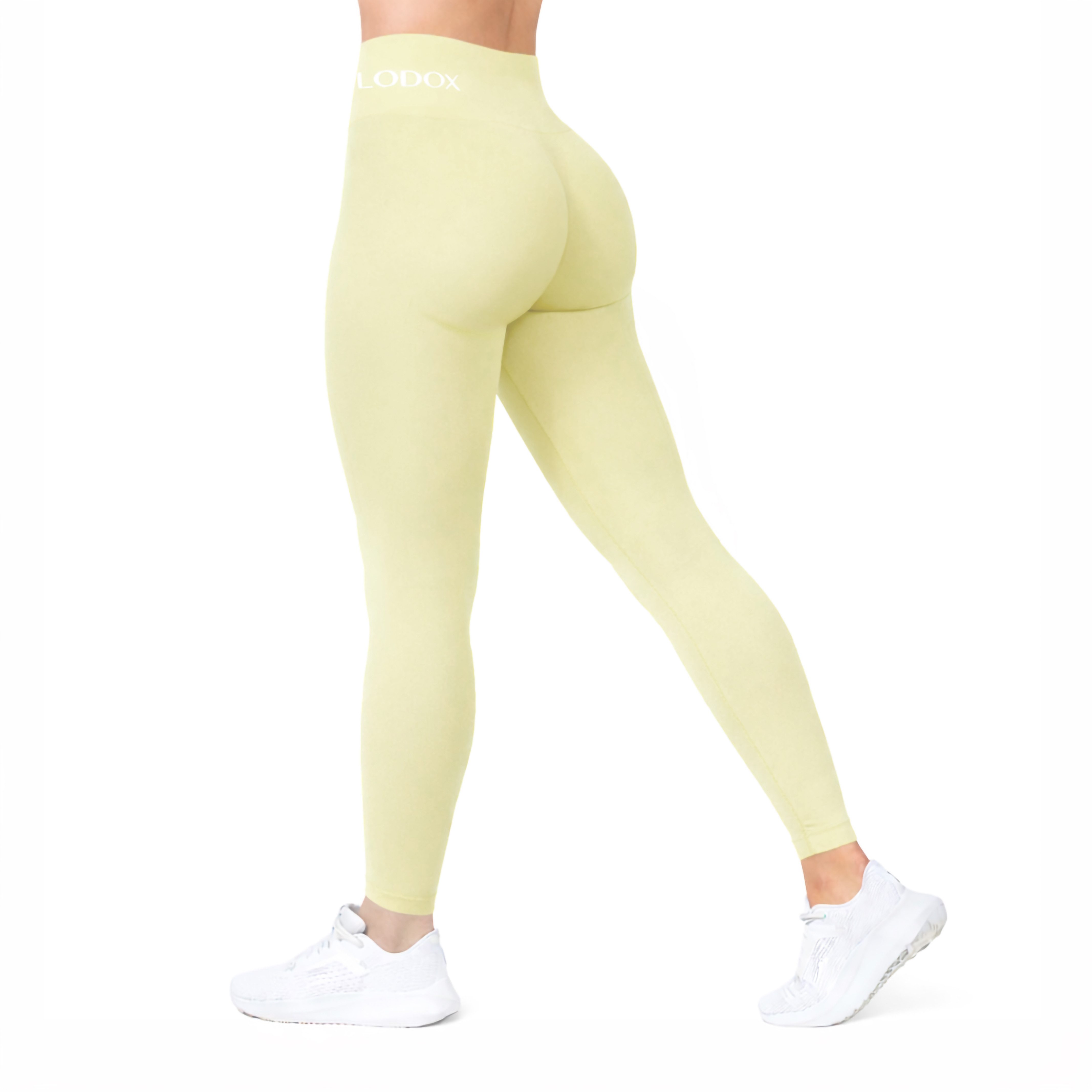 Smilodox Leggings Azura, Push Up Booy Fitnessleggings mit Schriftzug Sport günstig online kaufen