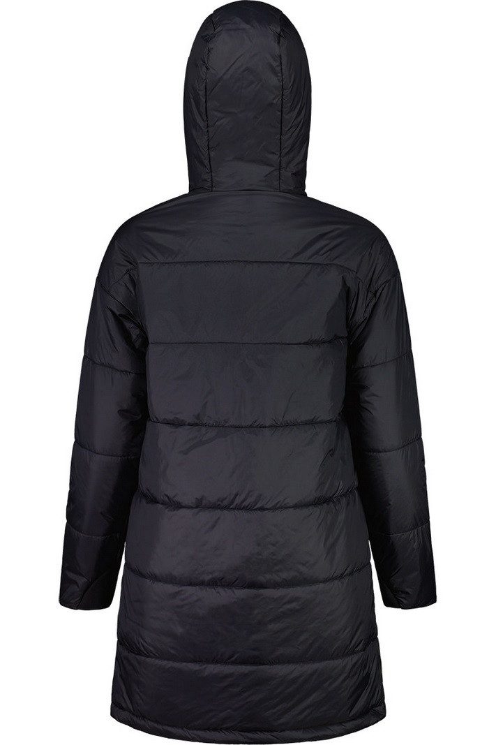 Maloja Wintermantel FossanM Urban Puffer Coat (PrimaLoft® BIO133, winddicht) schwarz Damen