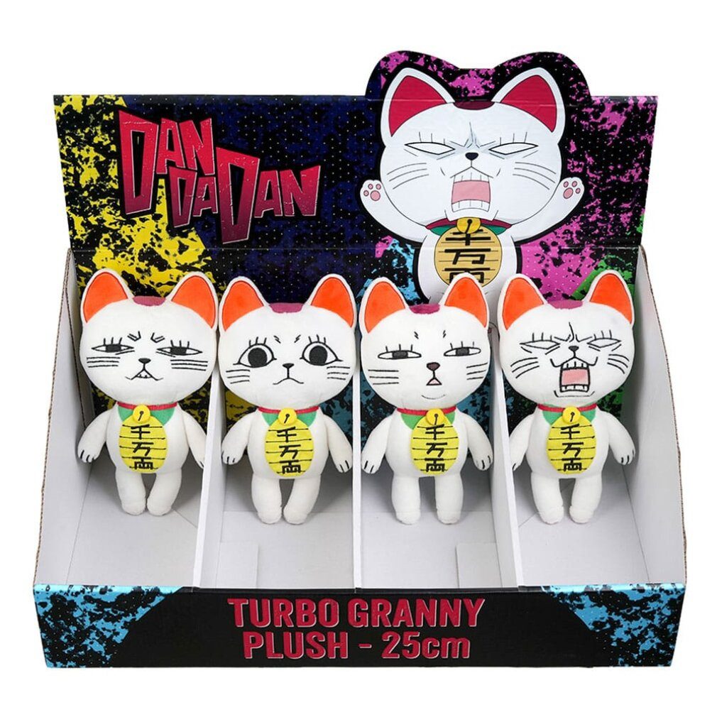 Sakami Merchandise Spielfigur Dandadan Plüschfiguren Turbo Granny 23 cm Display (12)