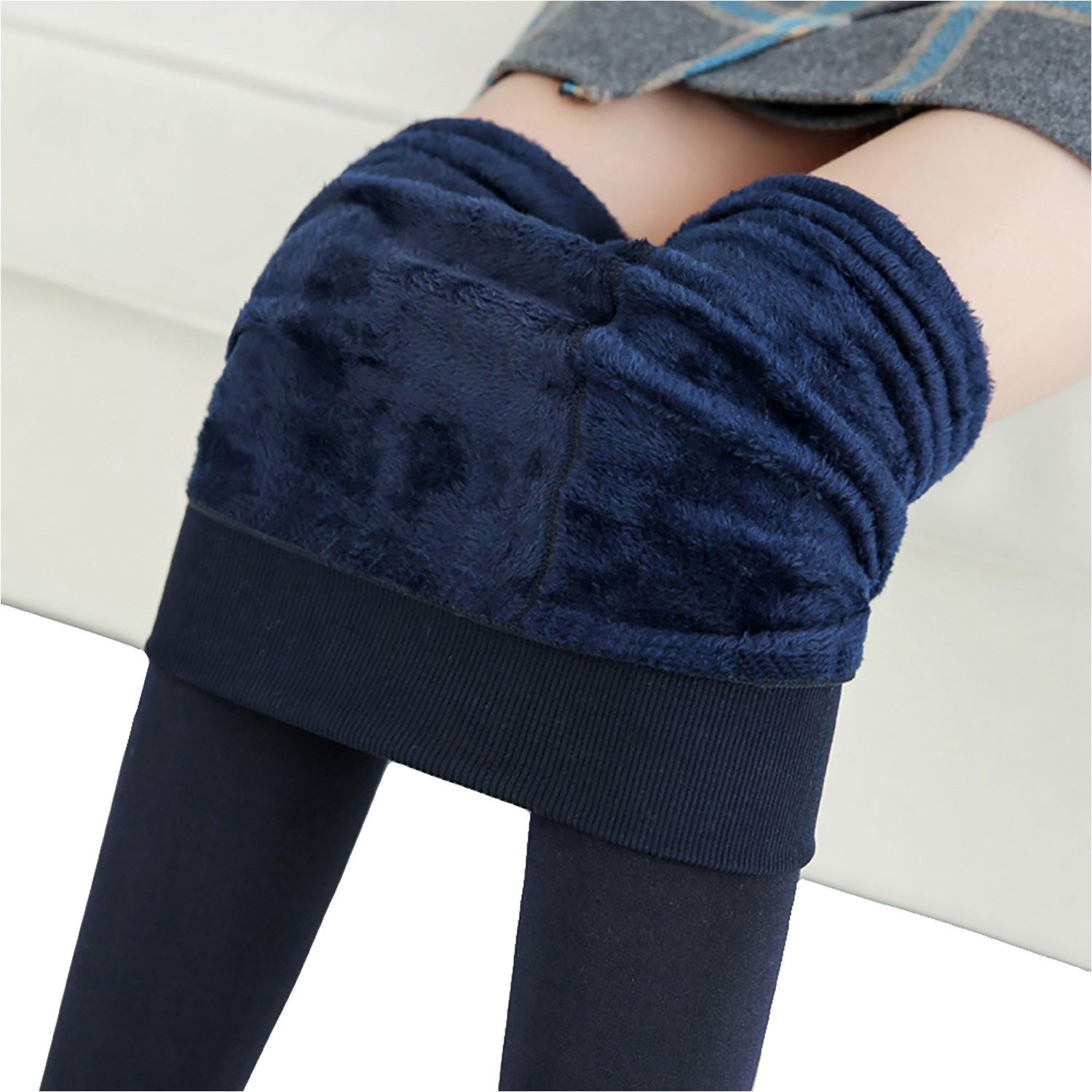 Refttenw Thermoleggings Damen Leggings mit Steigbügel, günstig online kaufen