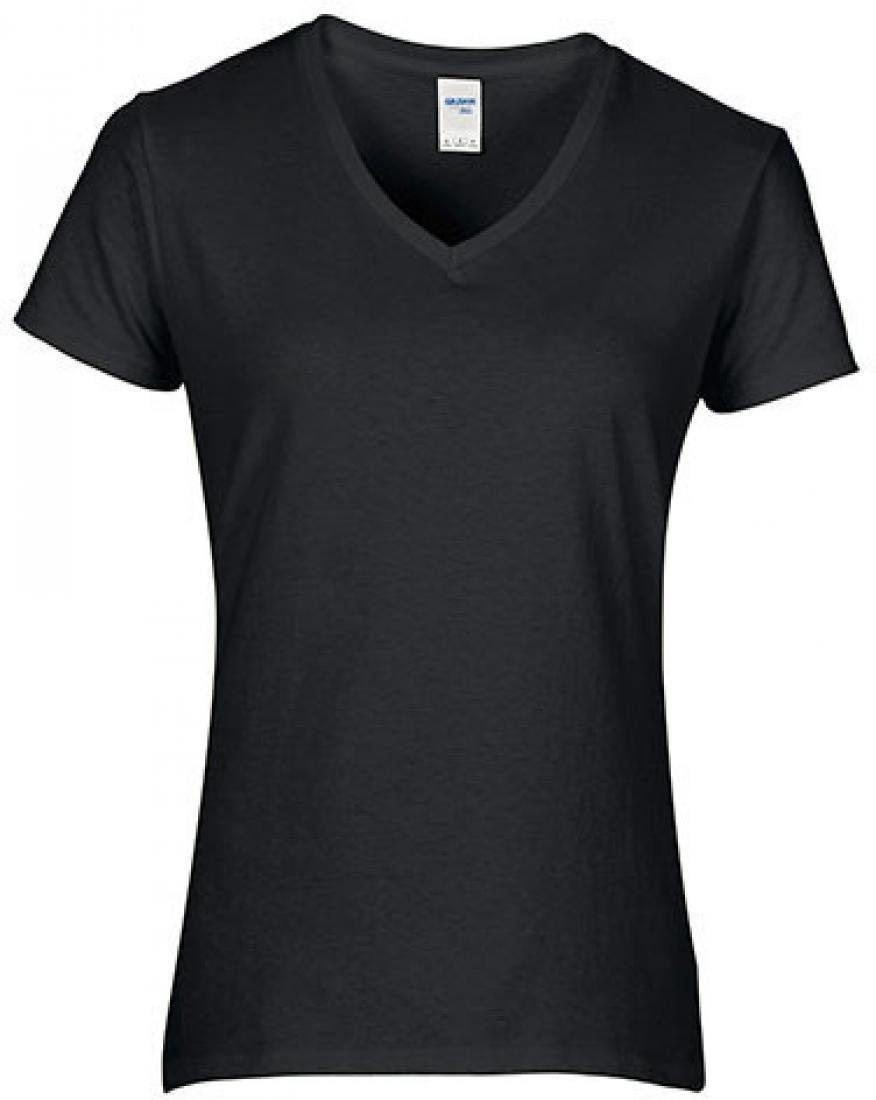 Gildan V-Shirt Premium Cotton Ladies V-Neck Damen T-Shirt