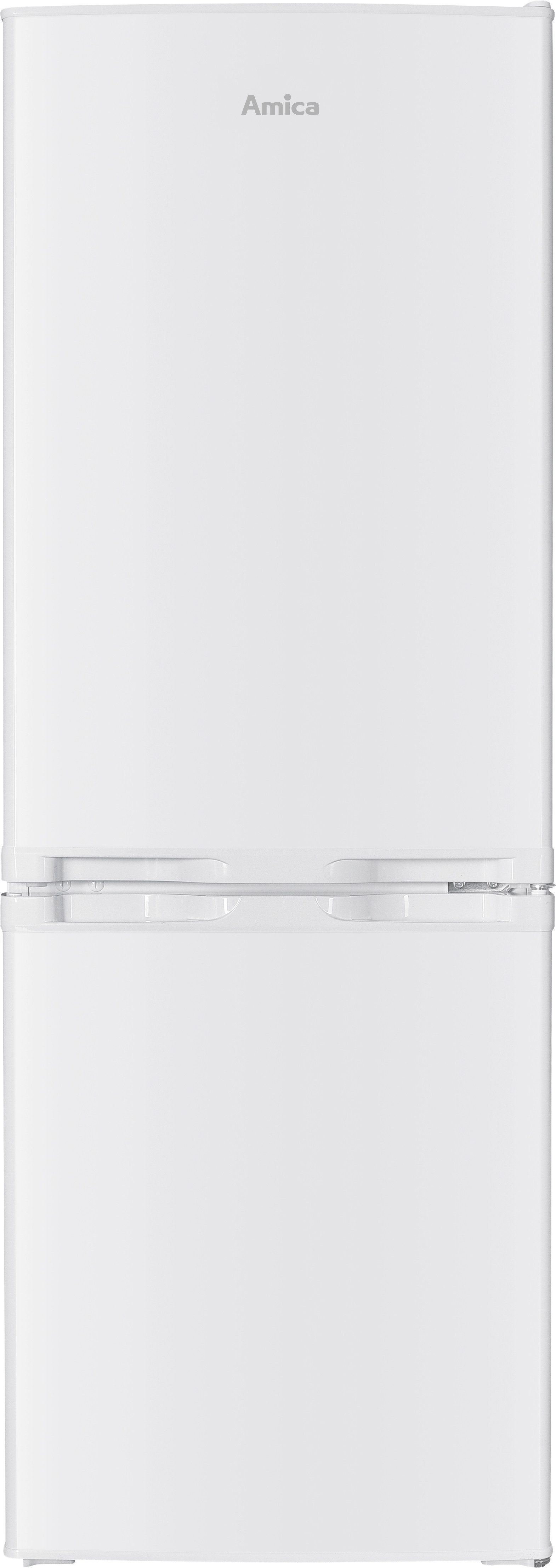 Amica Kühl-/Gefrierkombination KGC 384 115 W, 143 cm hoch, 50 cm breit, Kompakt gebaut, groß im Nutzen – perfekt für Apartments