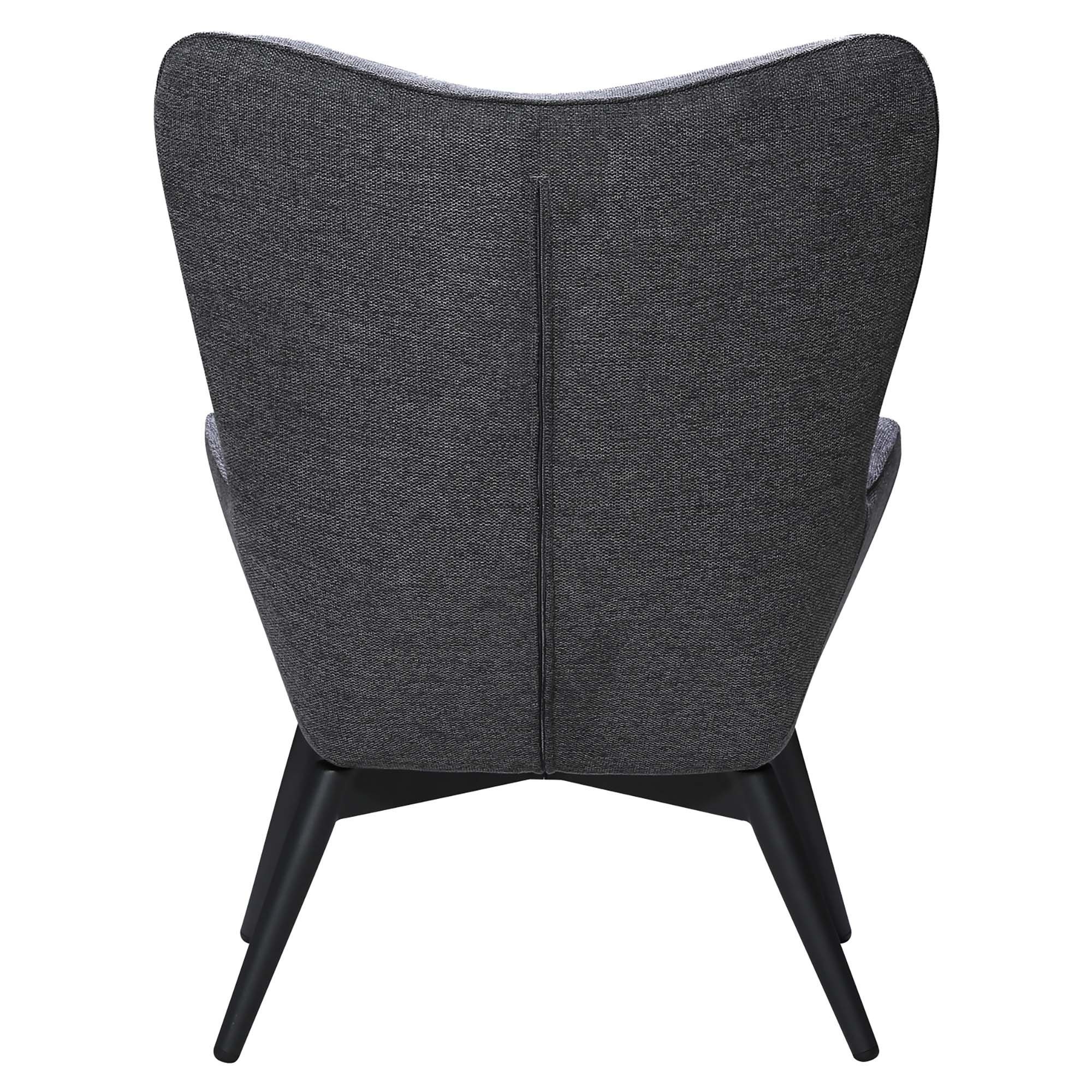 HELSINKI skandinavischen dunkelgrau Relax-Sessel (1-St), Design Sessel Living GMD im