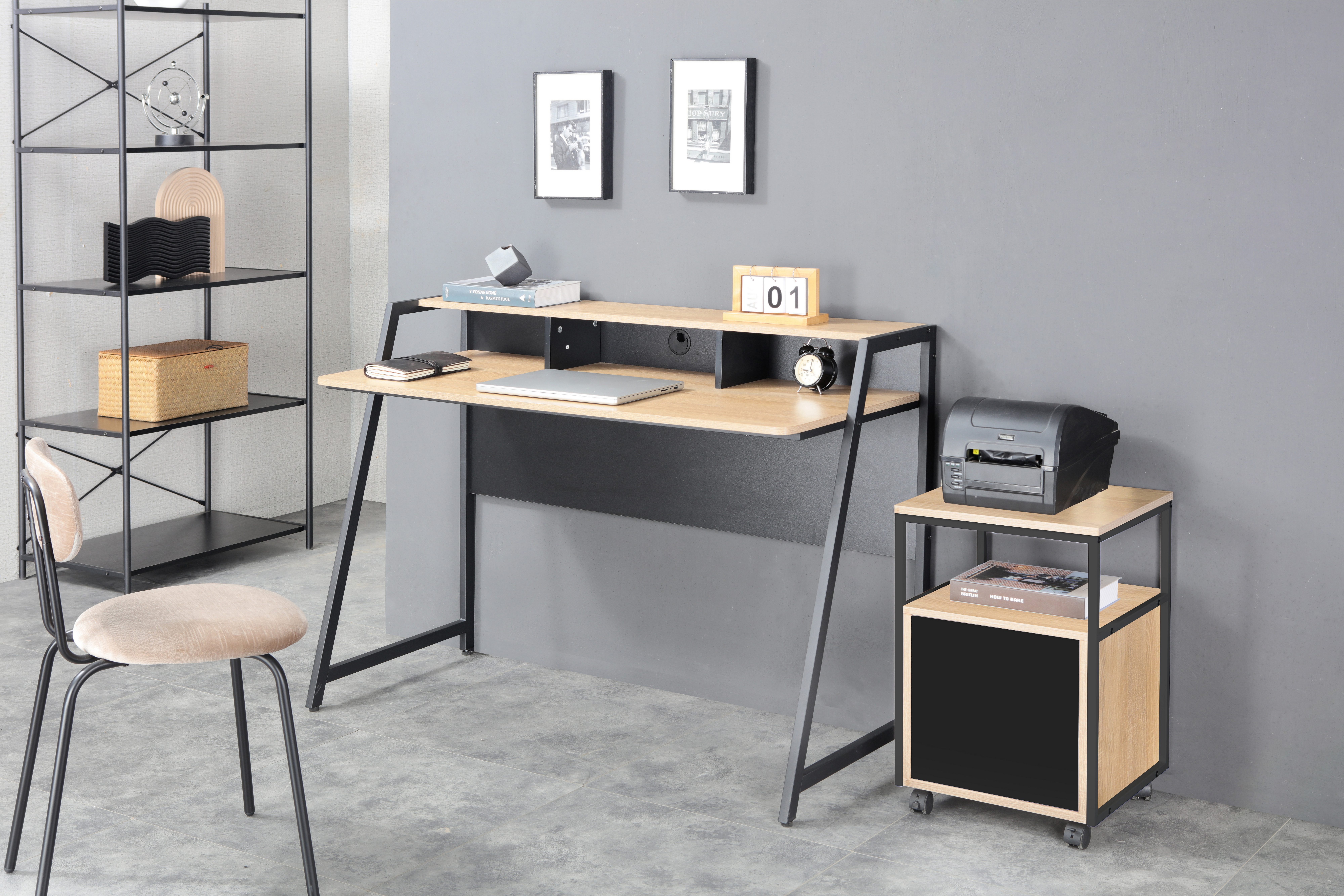 INOSIGN Schreibtisch Horda, Computertisch mit Monitoraufsatz günstig online kaufen