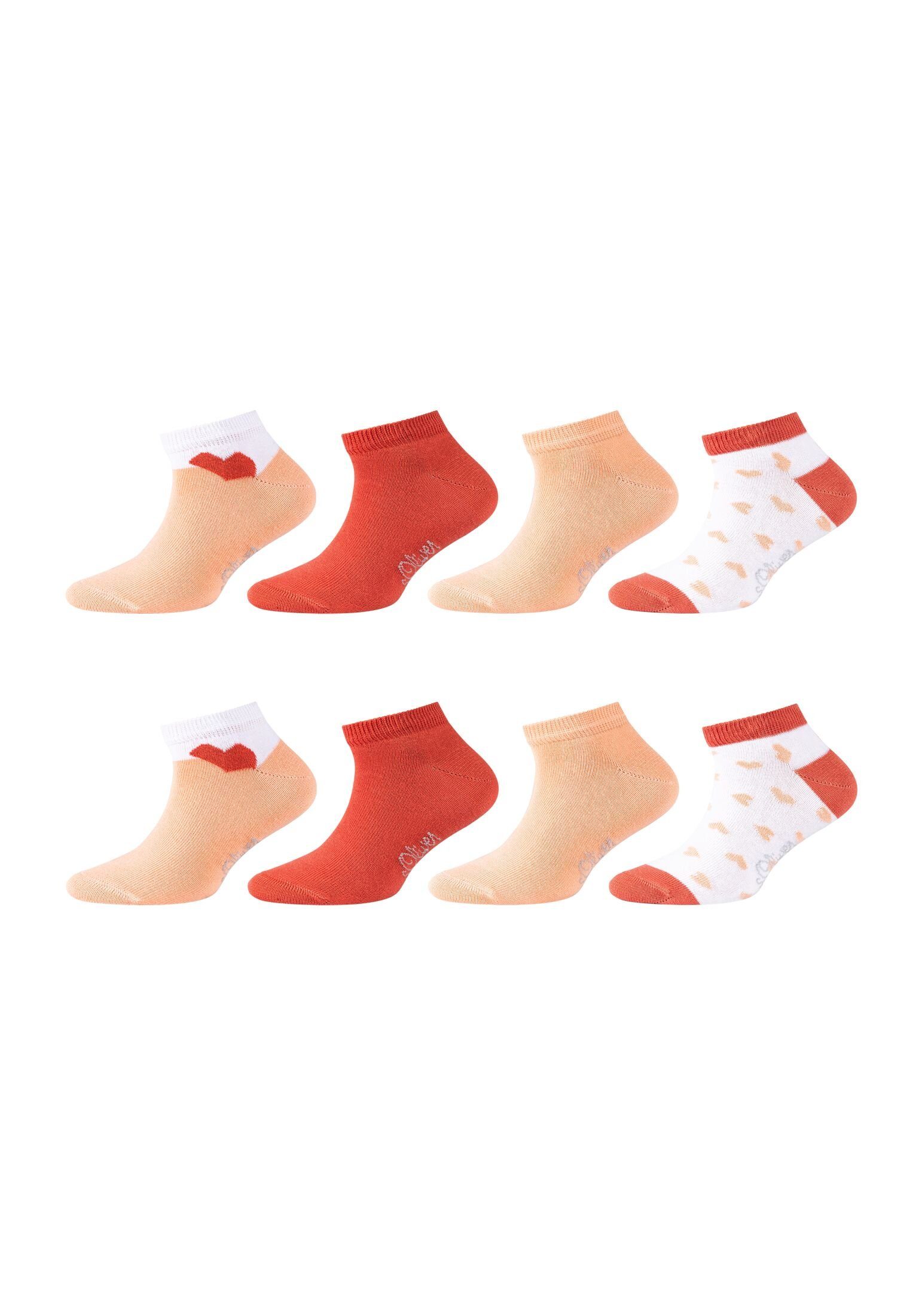 s.Oliver Sneakersocken Sneakersocken 8er Pack