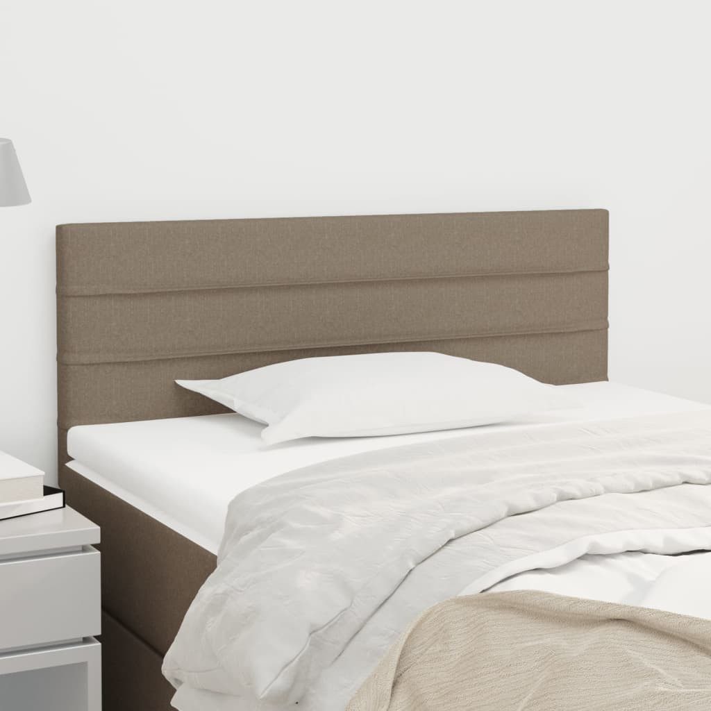 vidaXL Kopfteil Kopfteil Taupe 100x5x78/88 cm günstig online kaufen
