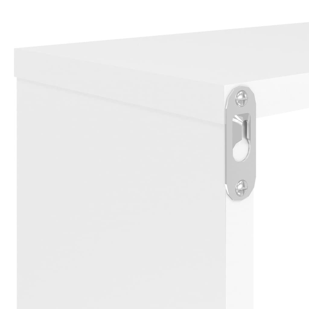Spanplatte Weiß 80x15x26,5 Regal Würfelregale Stk cm vidaXL 4